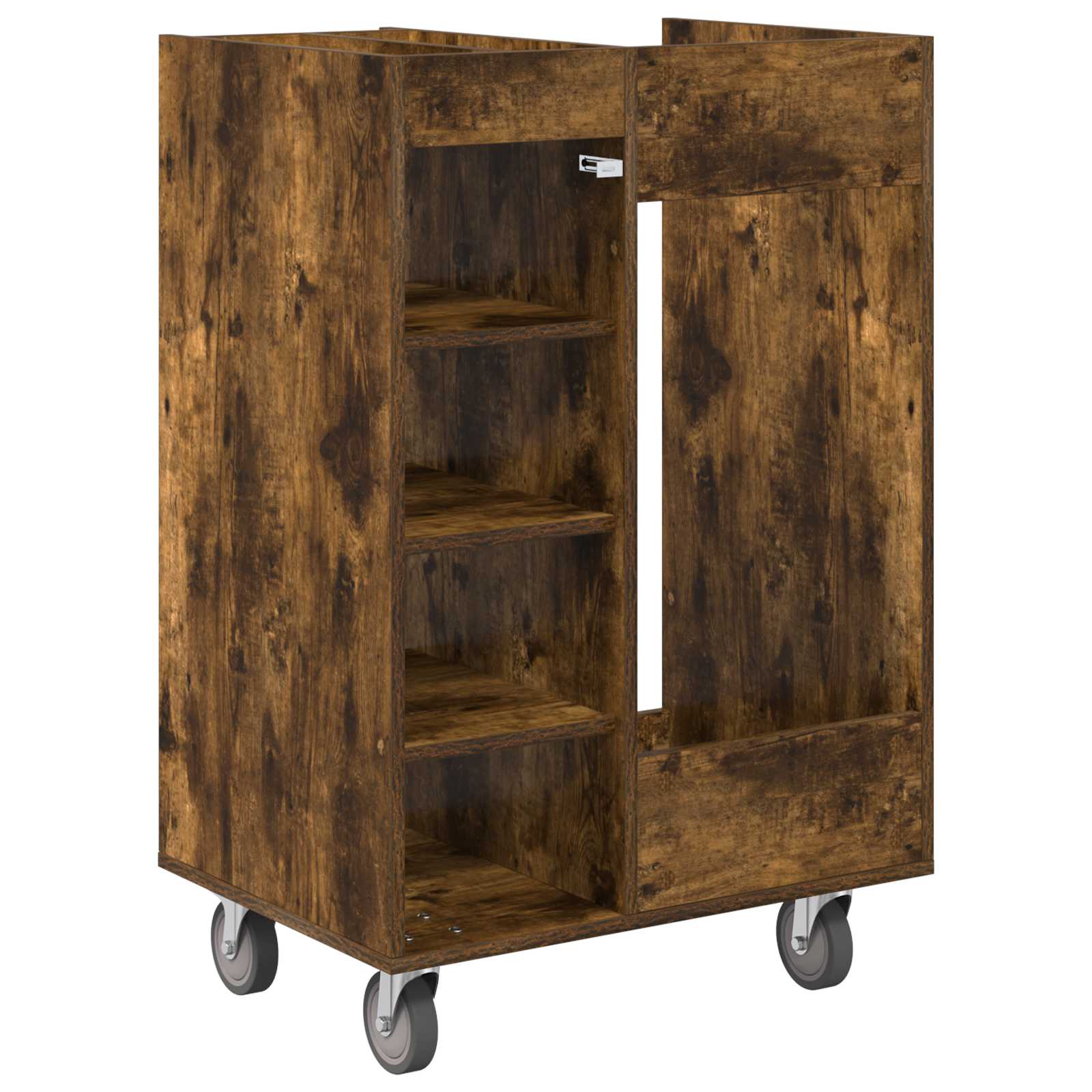Armadio per Golf con ruota Rovere Fumo 65 x 45 x 98 cm