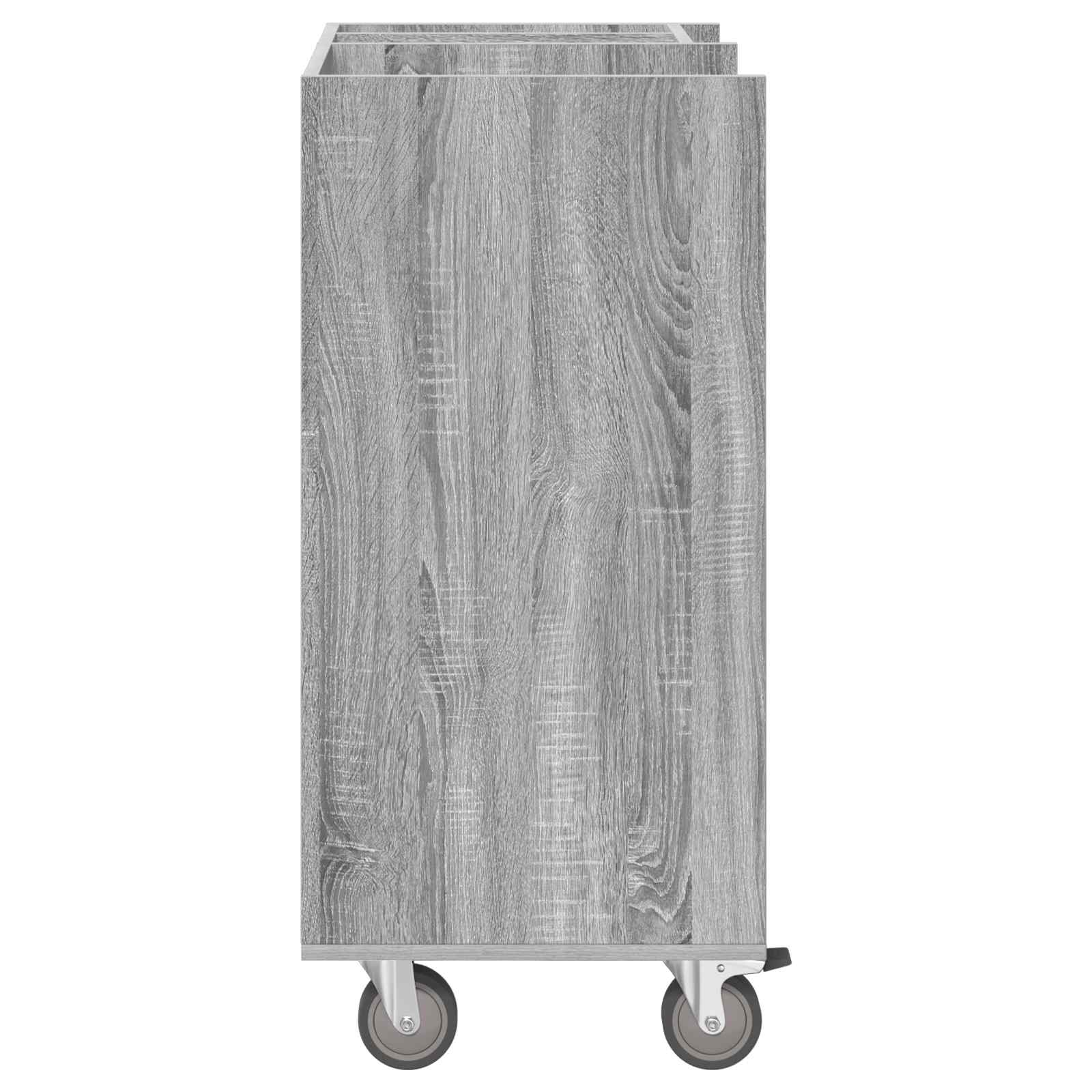 Armadio per Golf con ruota Grigio Sonoma 65 x 45 x 98 cm