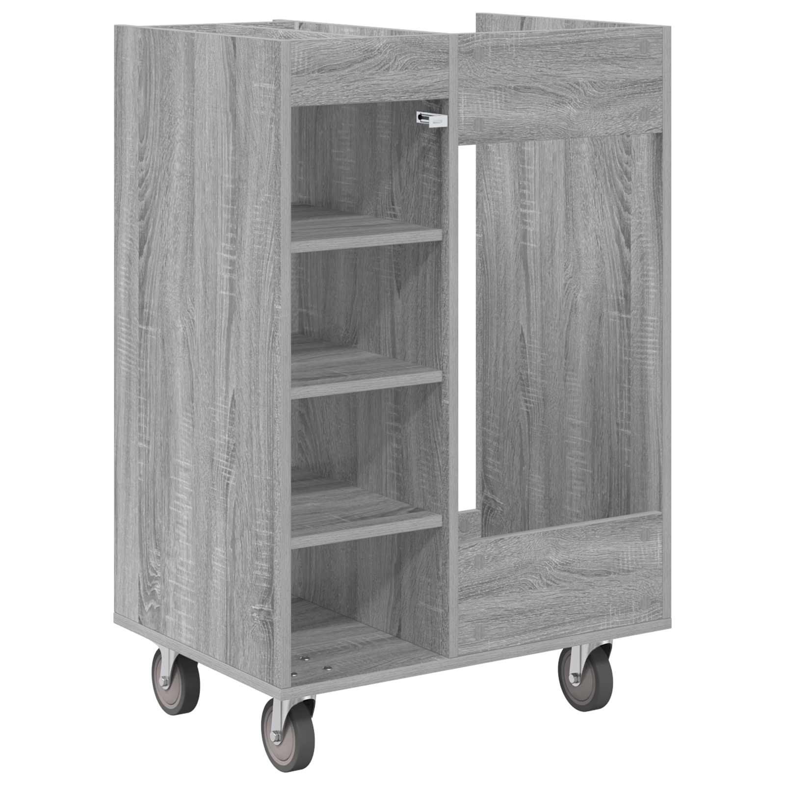 Armadio per Golf con ruota Grigio Sonoma 65 x 45 x 98 cm