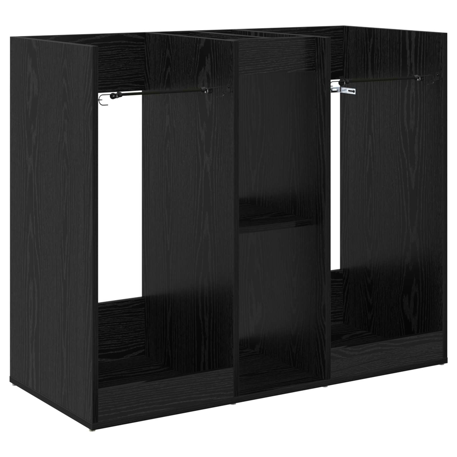 Armadio per Golf Tinta unita Rovere Nero 102 x 45 x 85,5 cm