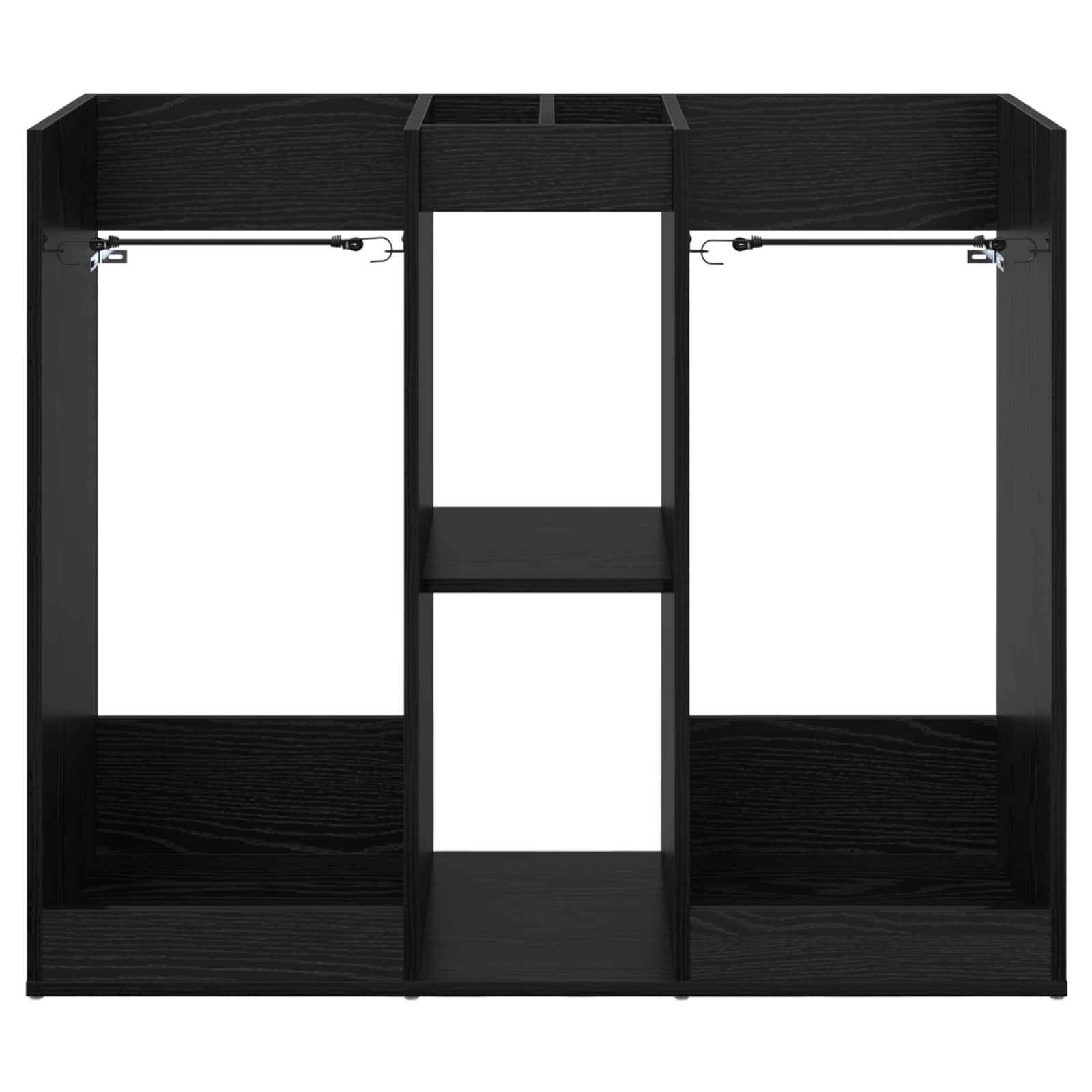 Armadio per Golf Tinta unita Rovere Nero 102 x 45 x 85,5 cm