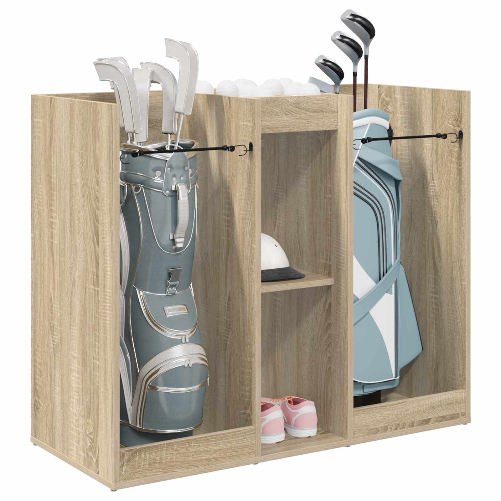 Armadio per Golf Tinta unita Rovere Sonoma 102 x 45 x 85,5 cm