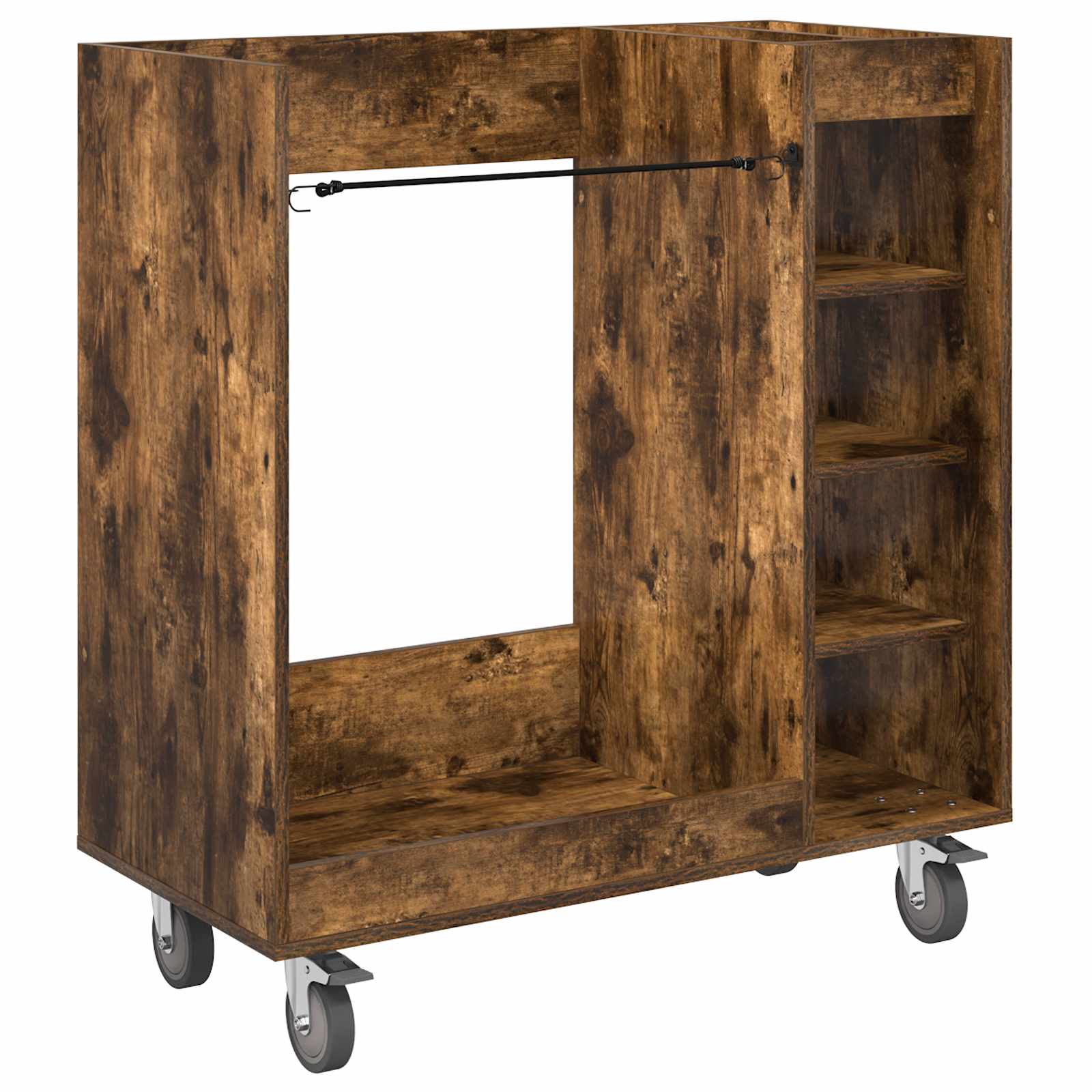 Armadio per Golf con ruota Rovere Fumo 90 x 45 x 98 cm