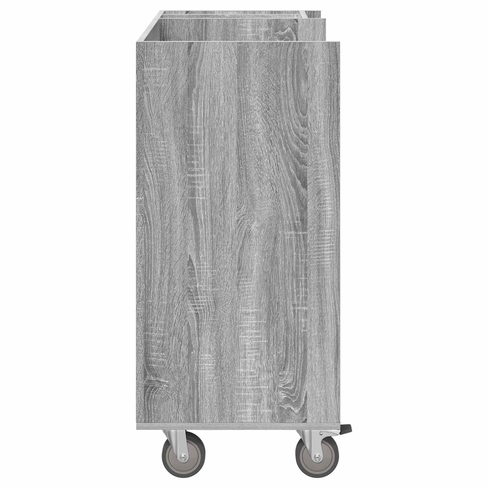 Armadio per Golf con ruota Sonoma grigio 90 x 45 x 98 cm