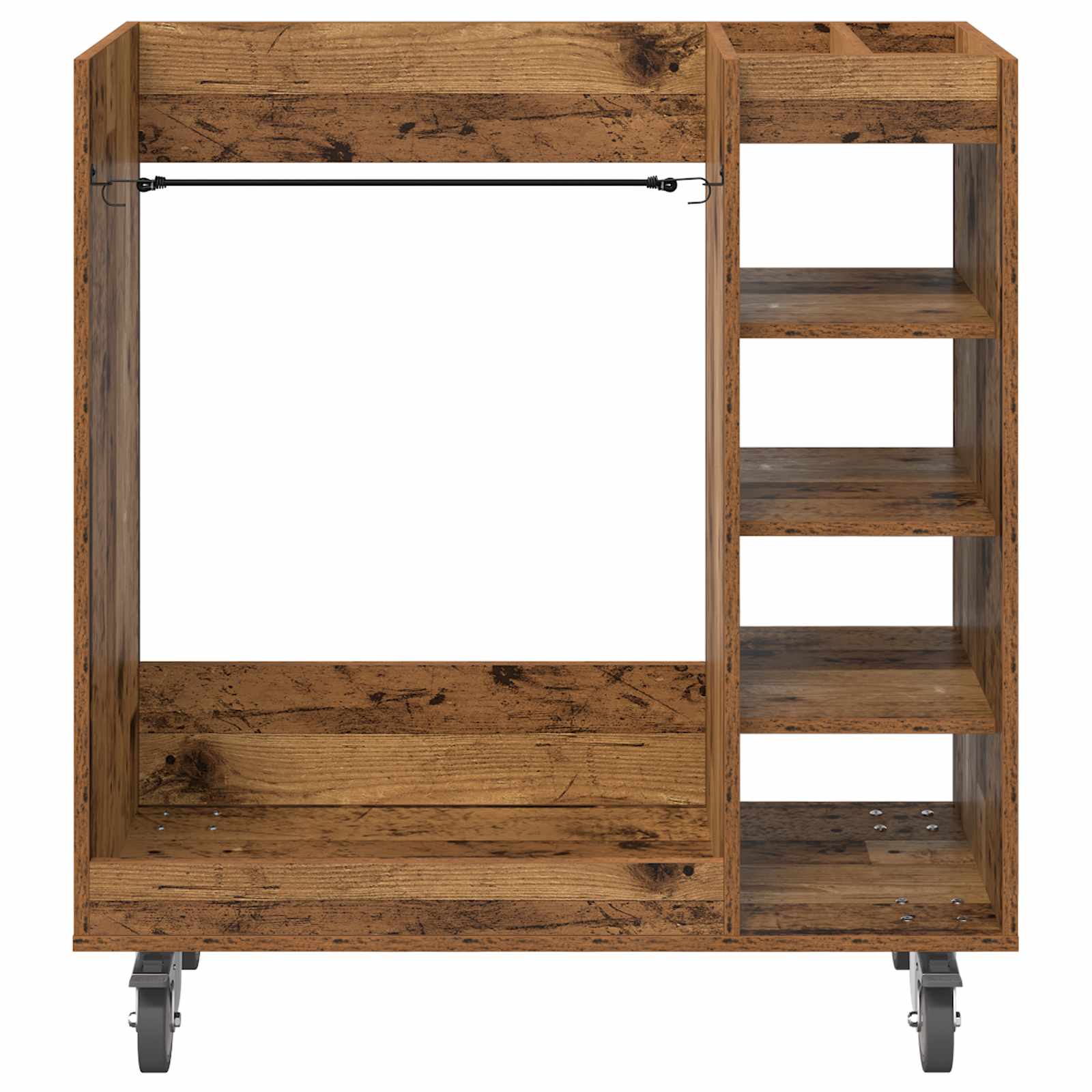 Armadio per Golf con ruota Legno vecchio 90 x 45 x 98 cm