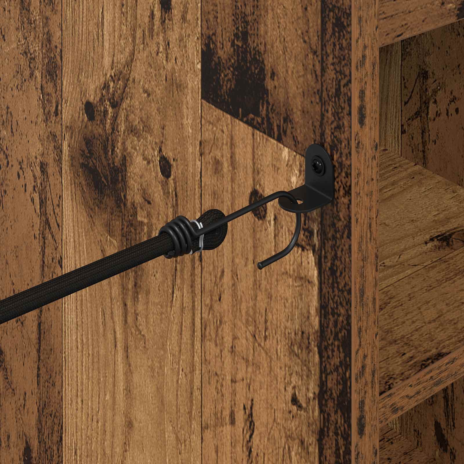Armadio per Golf con ruota Legno vecchio 90 x 45 x 98 cm