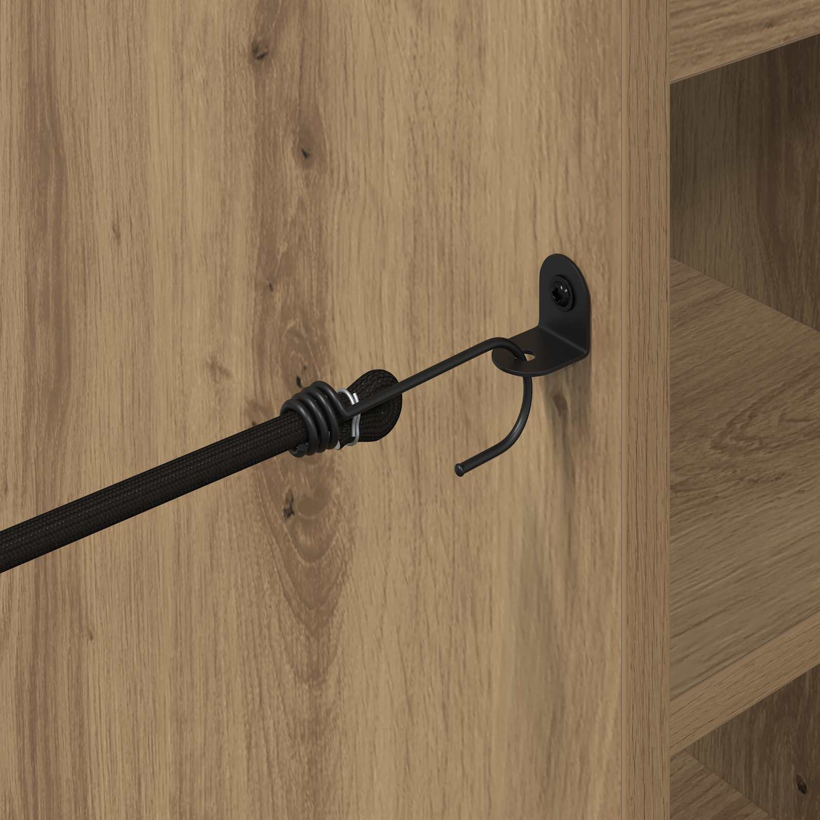 Armadio per Golf con ruota Rovere artigianale 90 x 45 x 98 cm