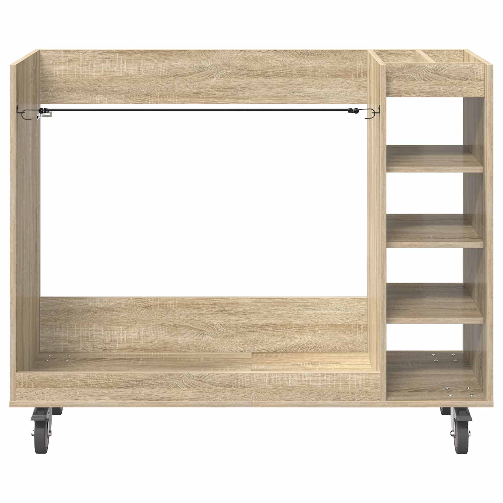 Armadio per Golf con ruota Rovere Sonoma 120 x 45 x 98 cm