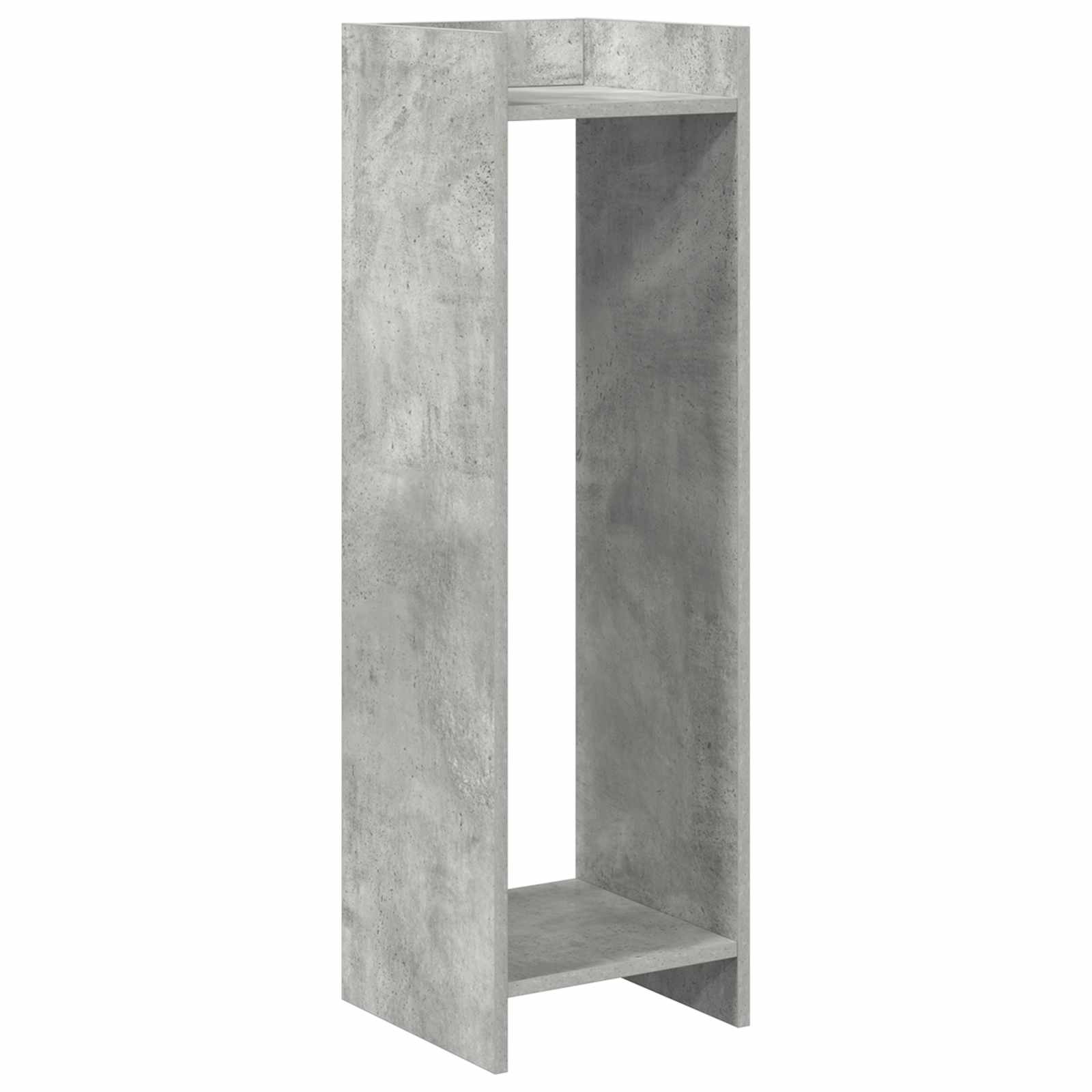 Supporto per piante Grigio Cemento 30 x 30 x 100 cm
