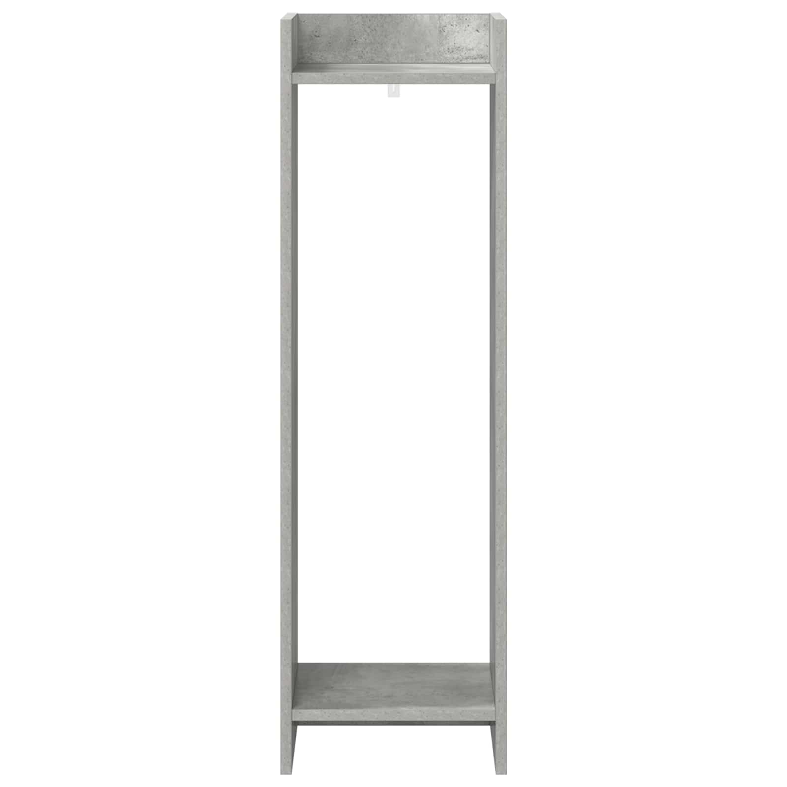 Supporto per piante Grigio Cemento 30 x 30 x 100 cm
