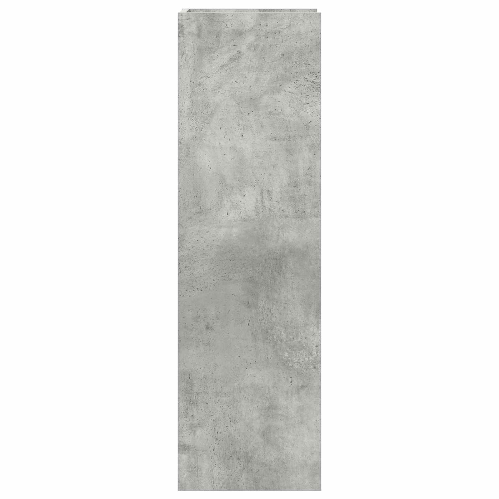 Supporto per piante Grigio Cemento 30 x 30 x 100 cm