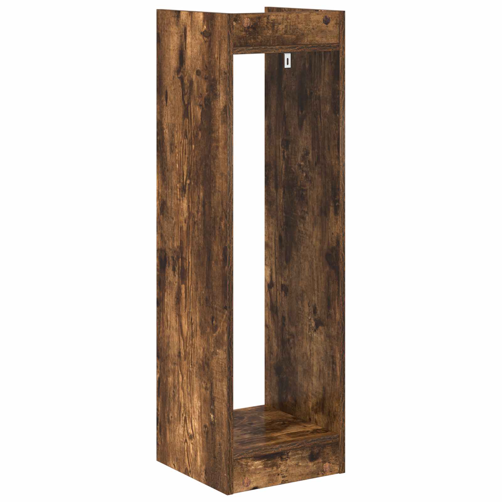 Supporto per piante Rovere Fumo 30 x 30 x 100 cm