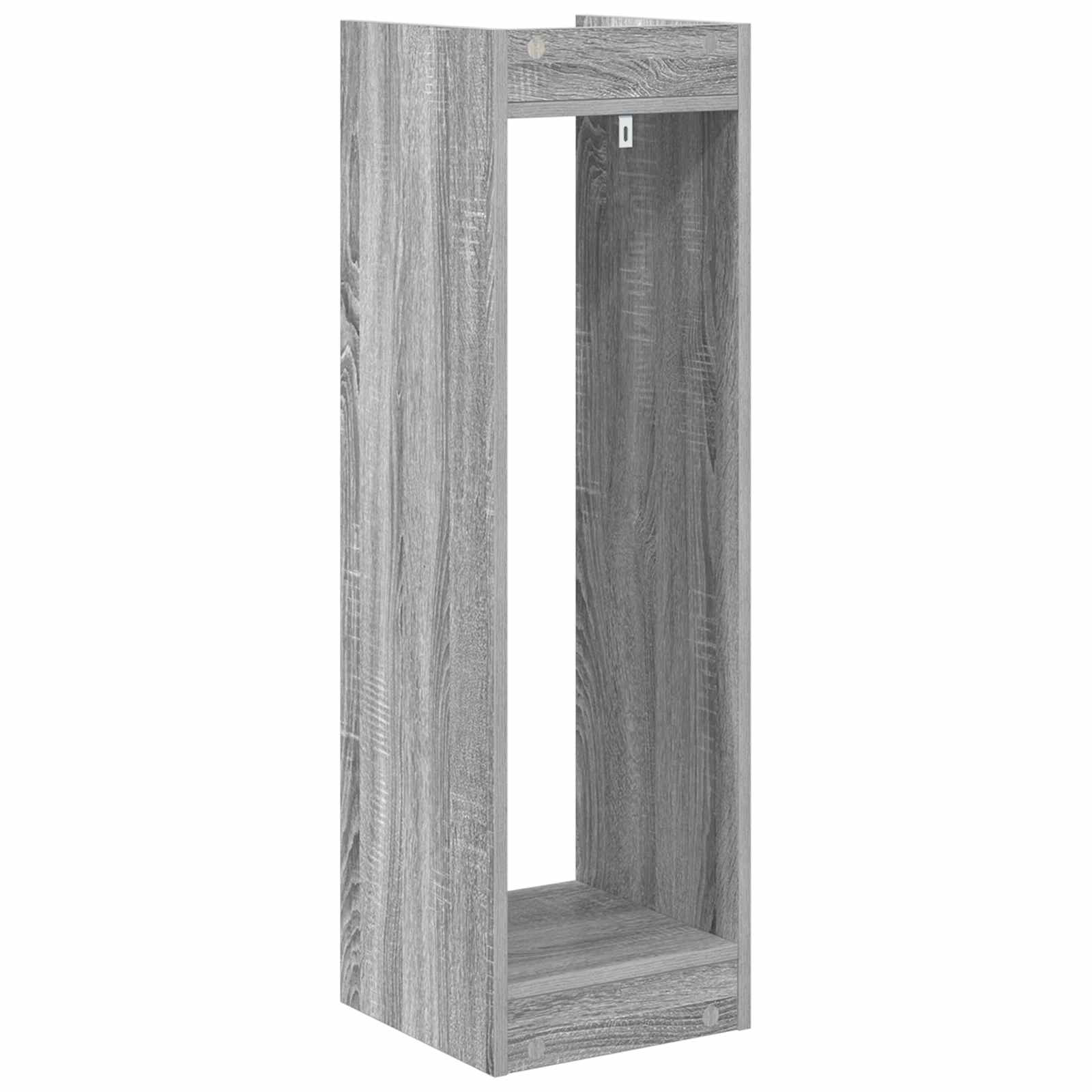 Supporto per piante 2 pz Sonoma grigio 30 x 30 x 100 cm