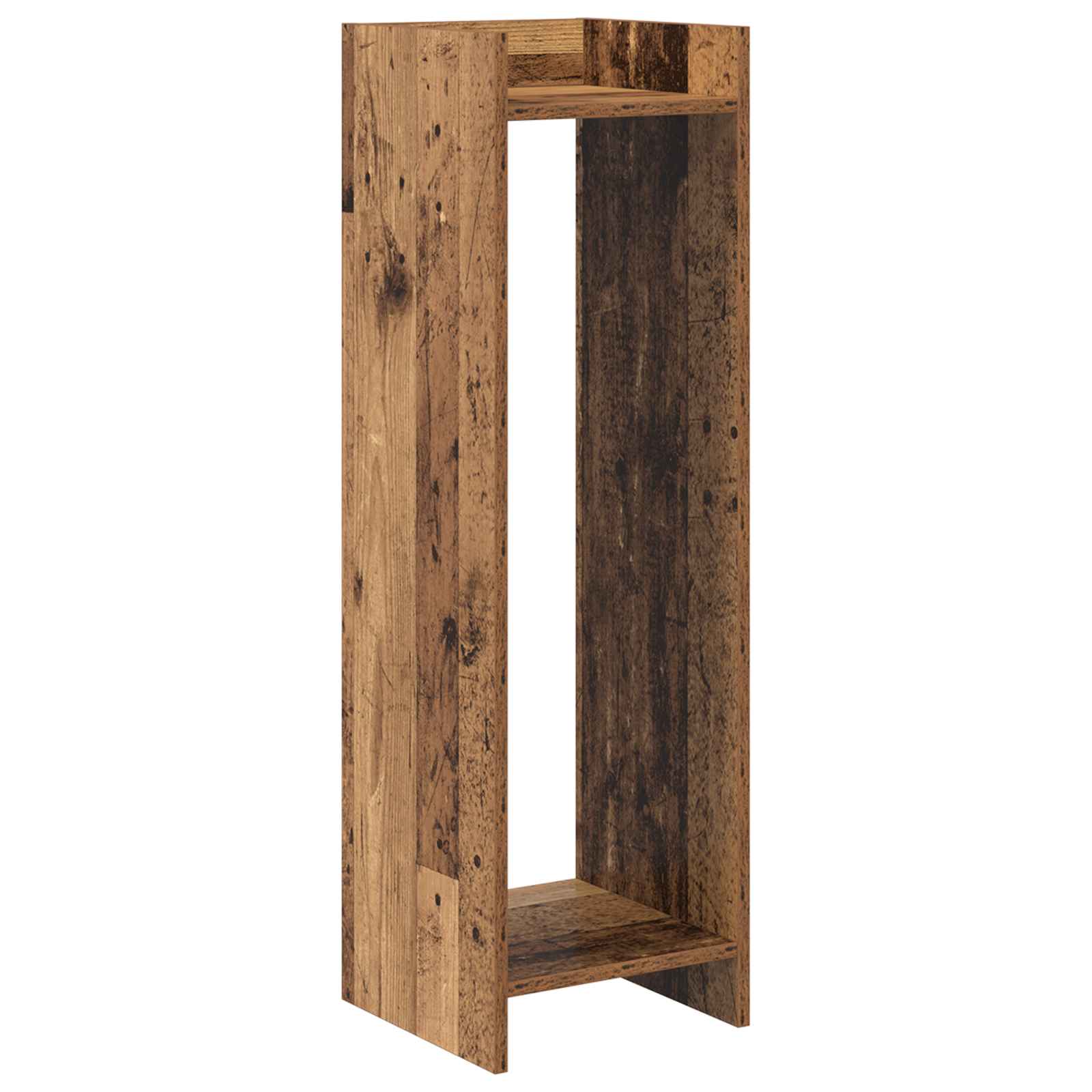 Supporto per piante Legno antico 30 x 30 x 100 cm