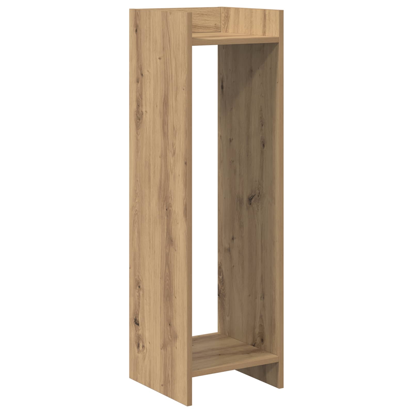 Supporto per piante 2 pz Rovere Artigianale 30 x 30 x 100 cm