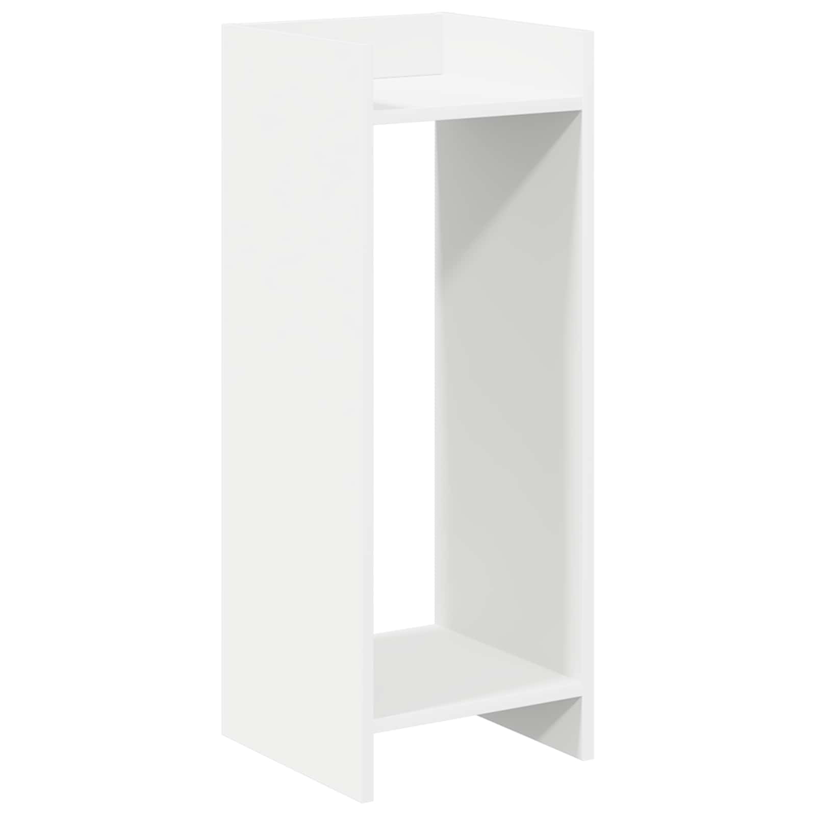 Supporto per piante Bianco 30 x 30 x 80 cm Legno ingegnerizzato