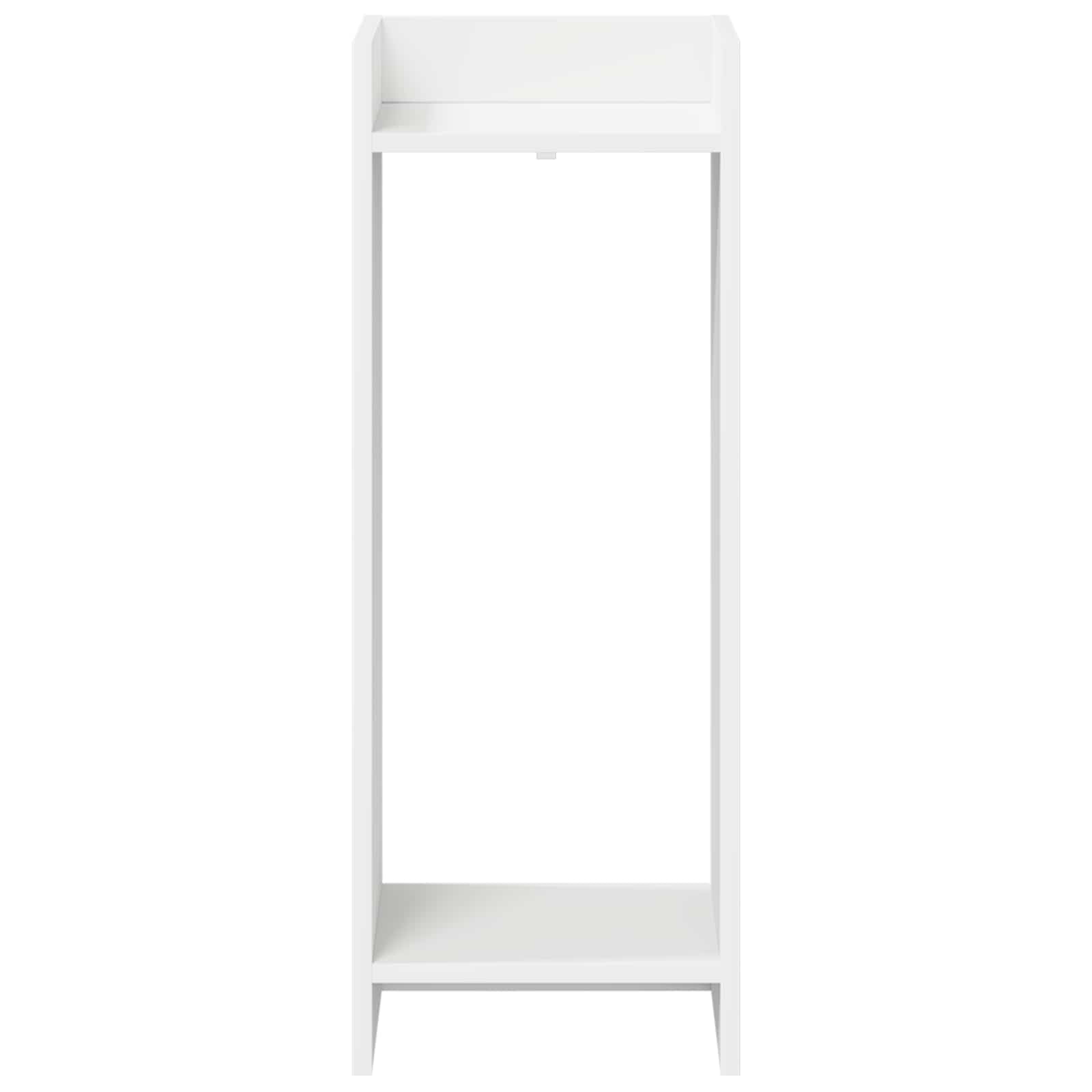 Supporto per piante Bianco 30 x 30 x 80 cm Legno ingegnerizzato