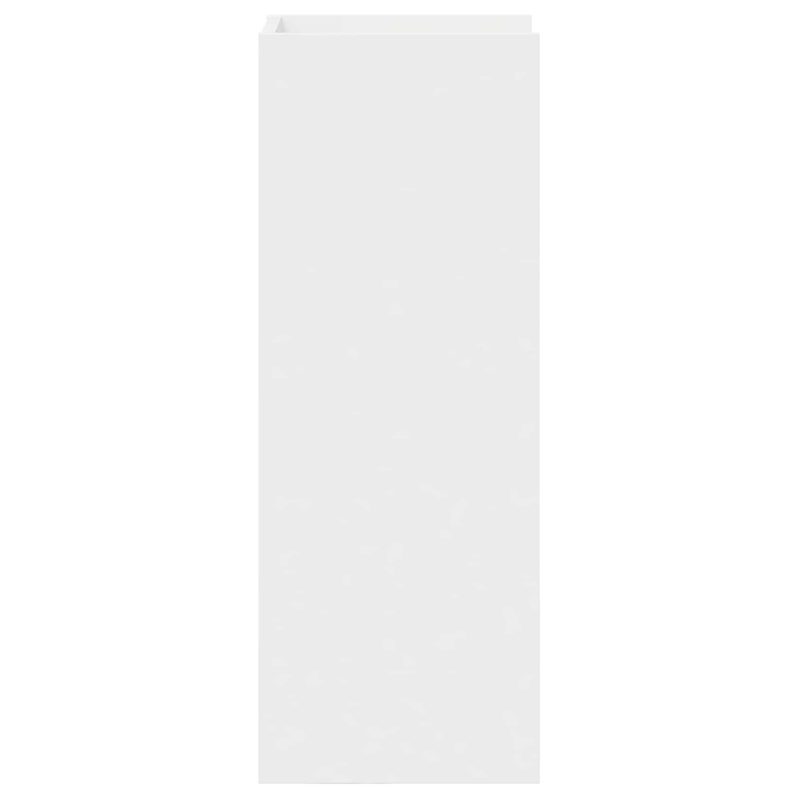 Supporto per piante 2 pz Bianco 30 x 30 x 80 cm