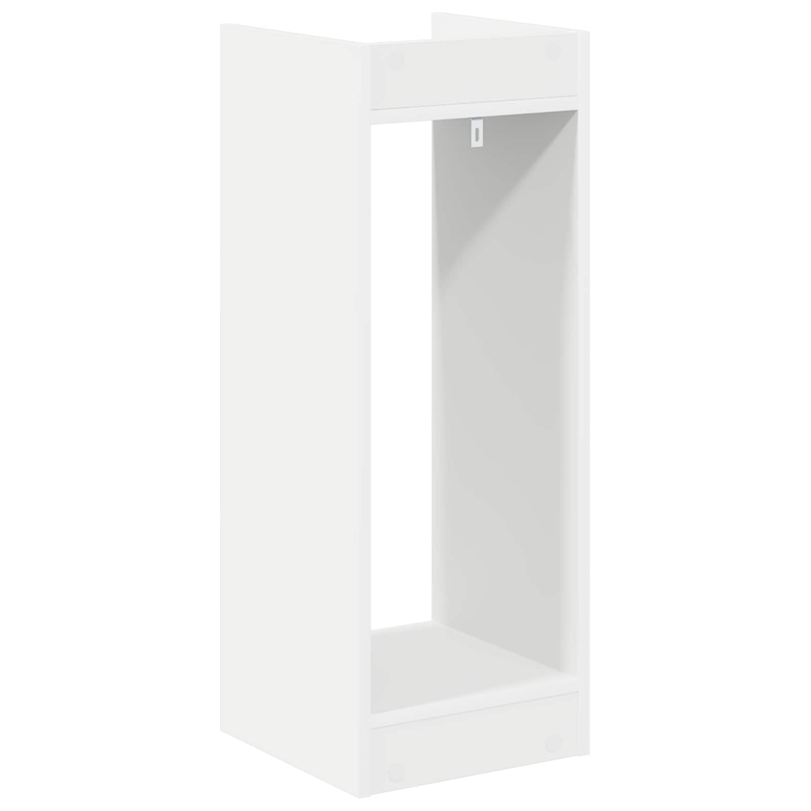 Supporto per piante 2 pz Bianco 30 x 30 x 80 cm