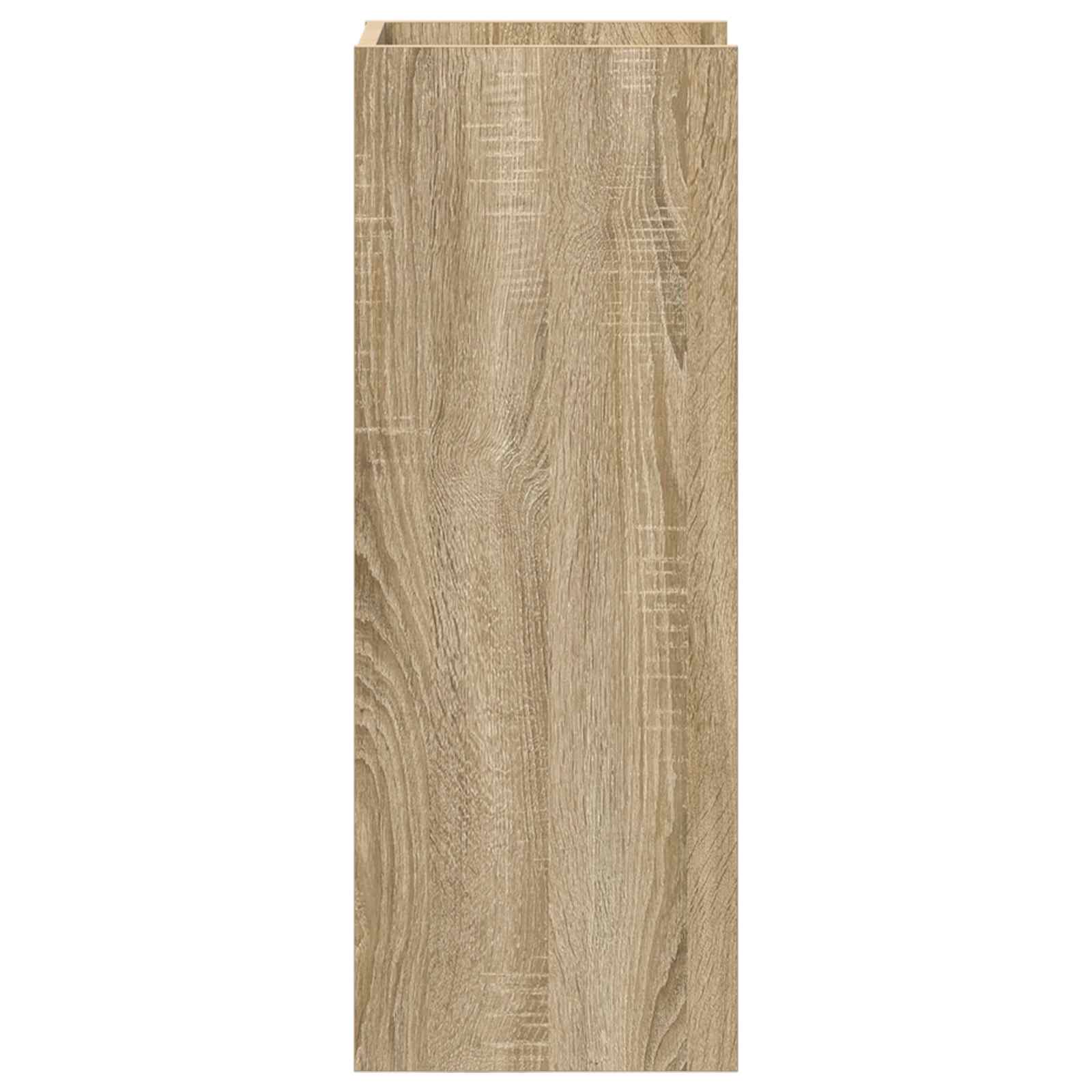 Supporto per piante Rovere Sonoma 30 x 30 x 80 cm