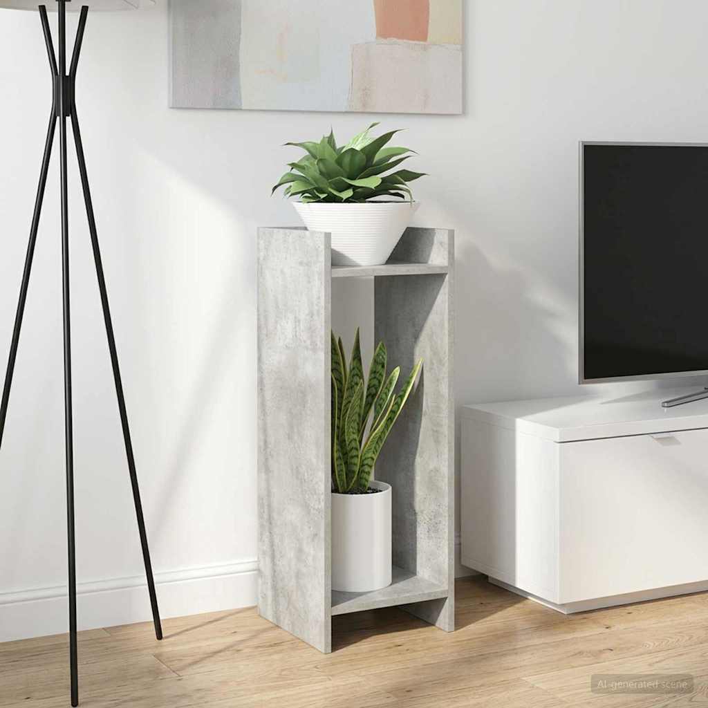 Supporto per piante Grigio Cemento 30 x 30 x 80 cm