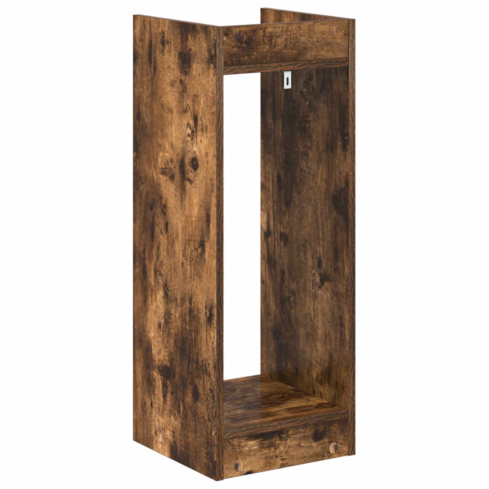 Supporto per piante 2 pz Rovere Fumo 30 x 30 x 80 cm