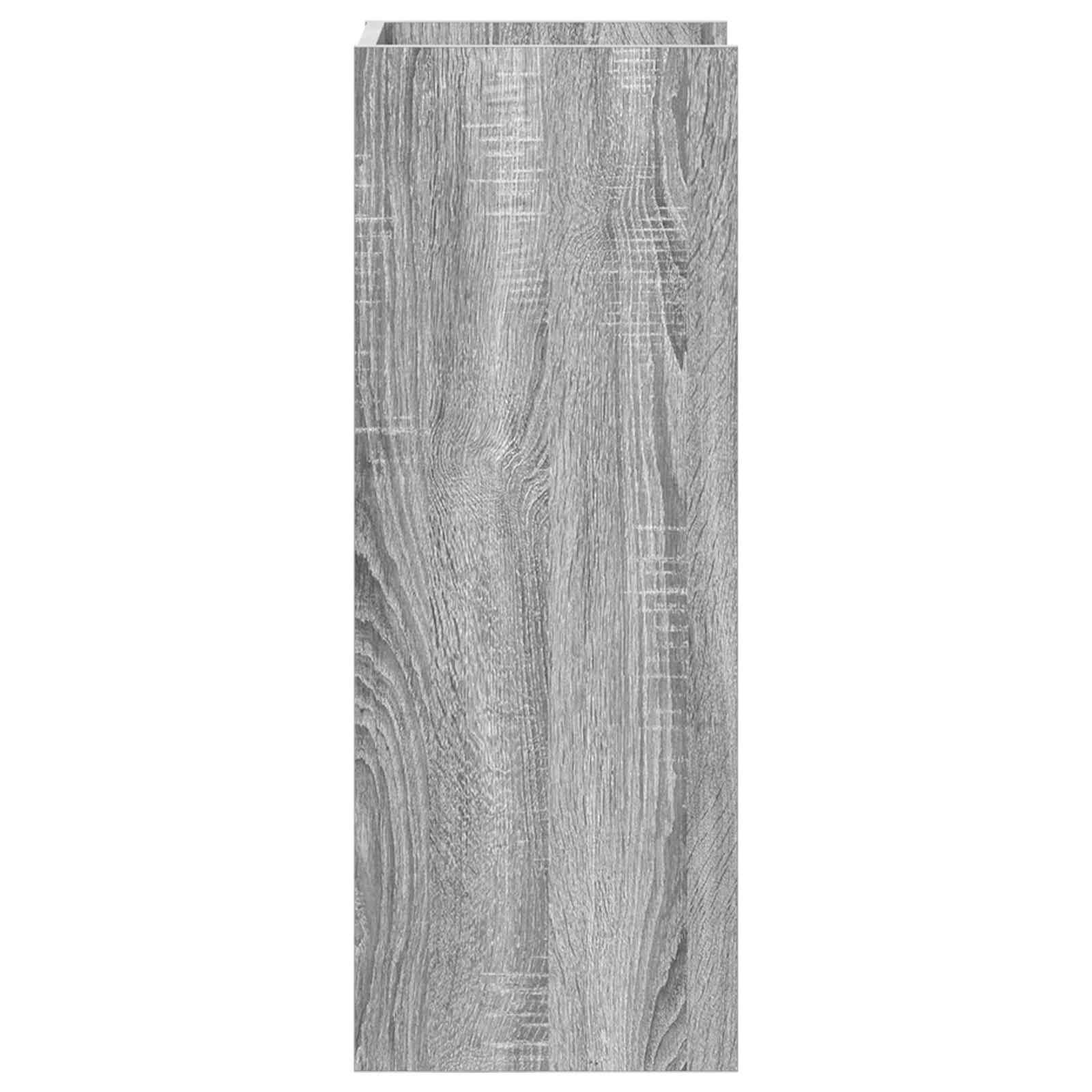 Supporto per piante Sonoma grigio 30 x 30 x 80 cm