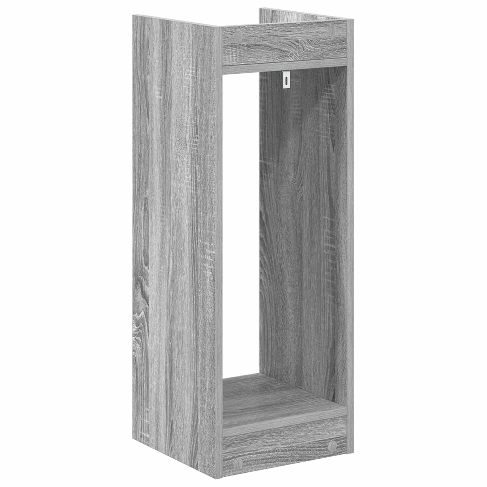 Supporto per piante Sonoma grigio 30 x 30 x 80 cm