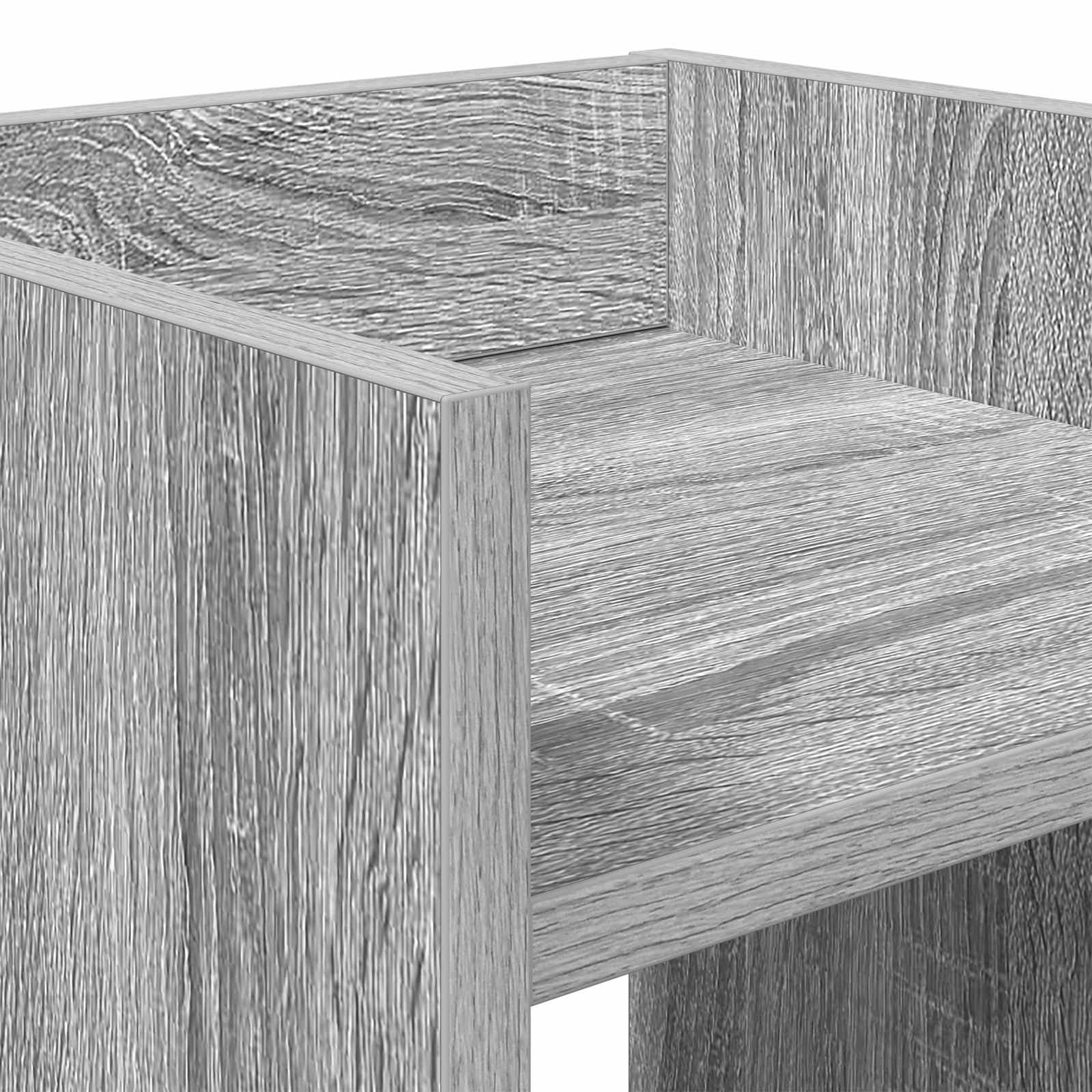 Supporto per piante Sonoma grigio 30 x 30 x 80 cm