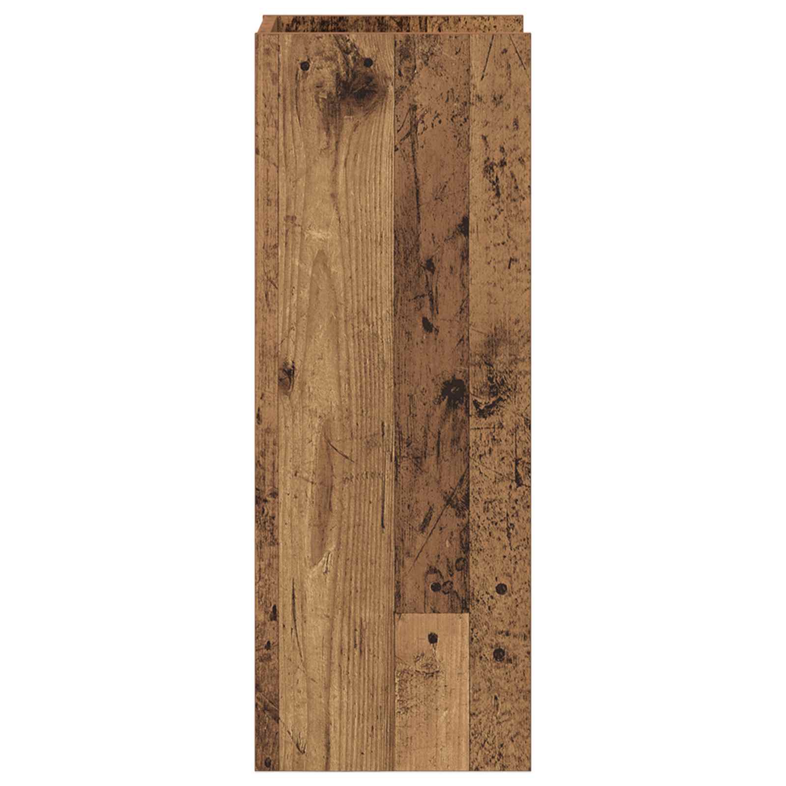 Supporto per piante Legno antico 30 x 30 x 80 cm