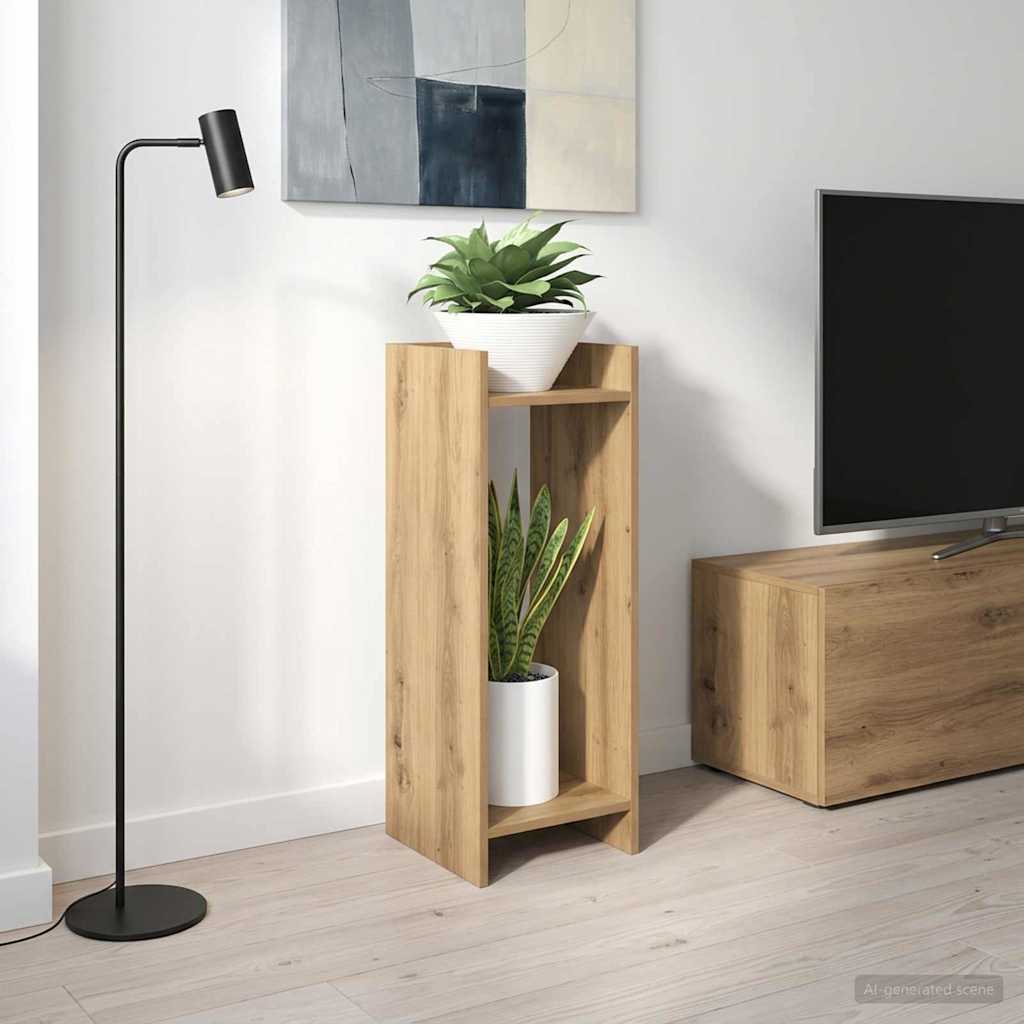 Supporto per piante Rovere Artigianale 30 x 30 x 80 cm