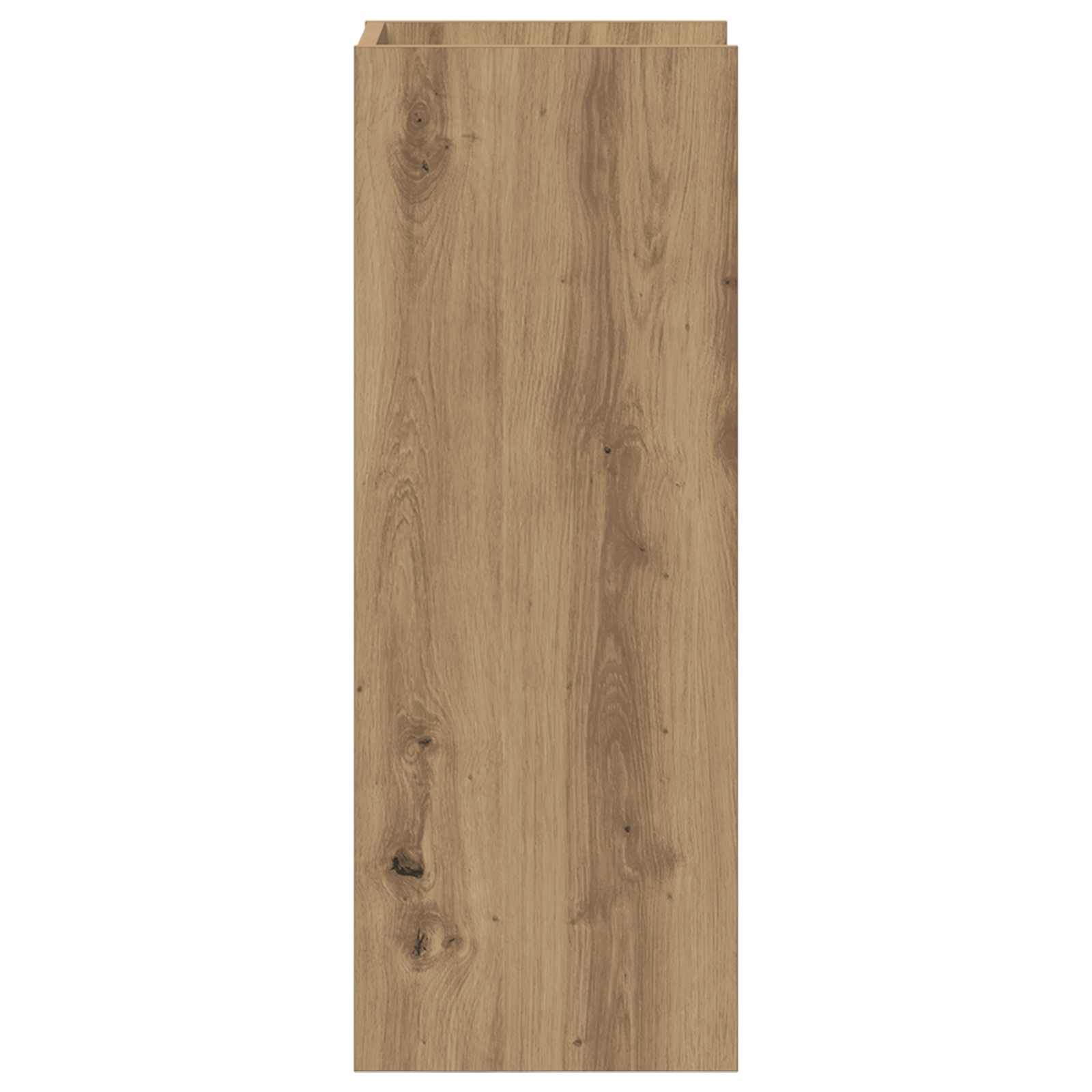Supporto per piante 2 pz Rovere Artigianale 30 x 30 x 80 cm