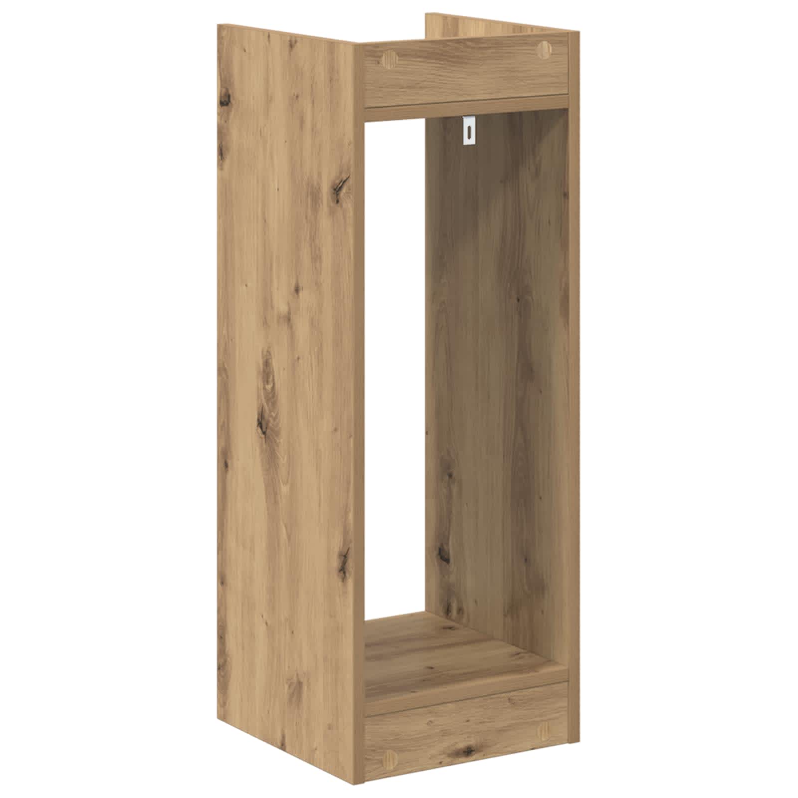 Supporto per piante 2 pz Rovere Artigianale 30 x 30 x 80 cm