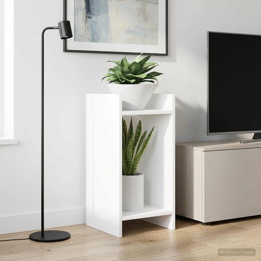 Supporto per piante Bianco 30 x 30 x 60 cm Legno ingegnerizzato
