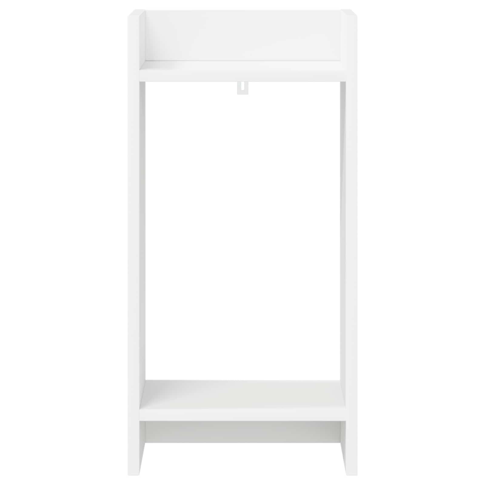 Supporto per piante 2 pz Bianco 30 x 30 x 60 cm