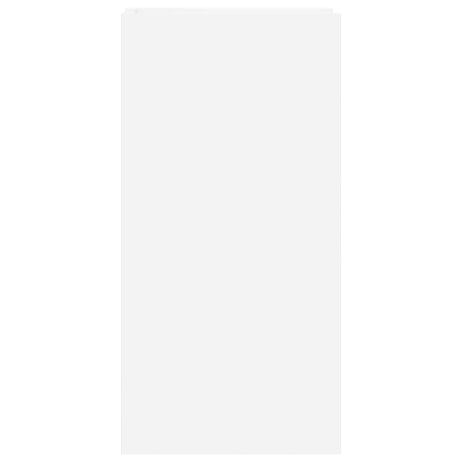 Supporto per piante 2 pz Bianco 30 x 30 x 60 cm