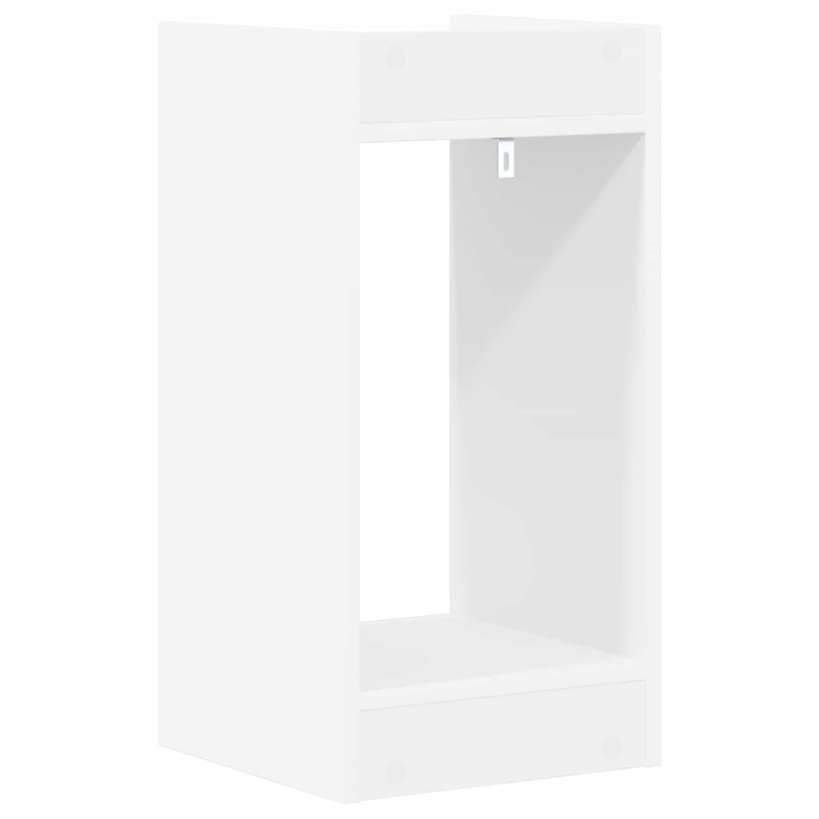 Supporto per piante 2 pz Bianco 30 x 30 x 60 cm