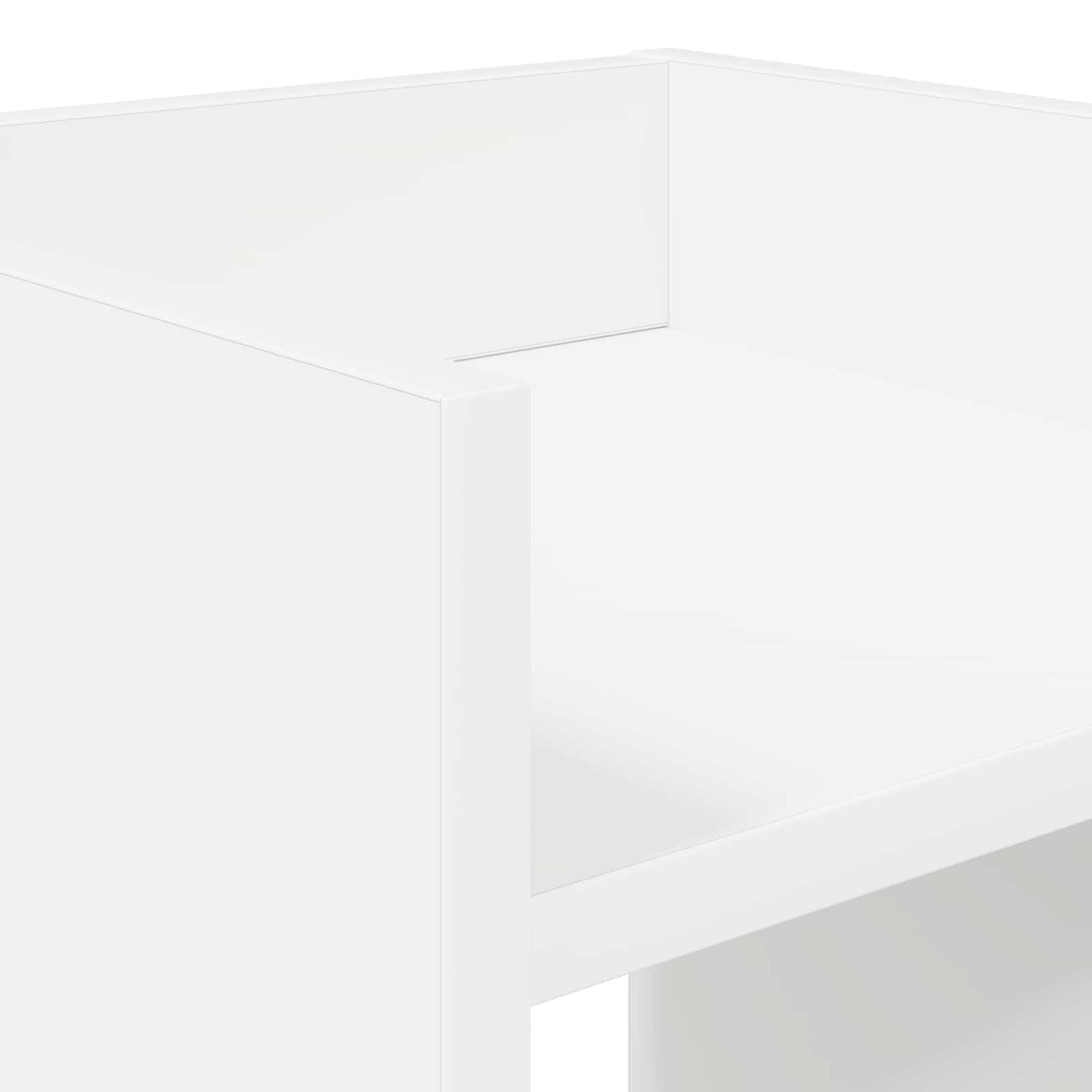 Supporto per piante 2 pz Bianco 30 x 30 x 60 cm