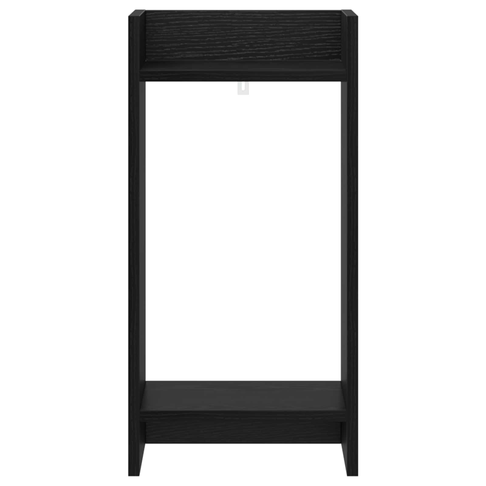 Supporto per piante Rovere Nero 30 x 30 x 60 cm