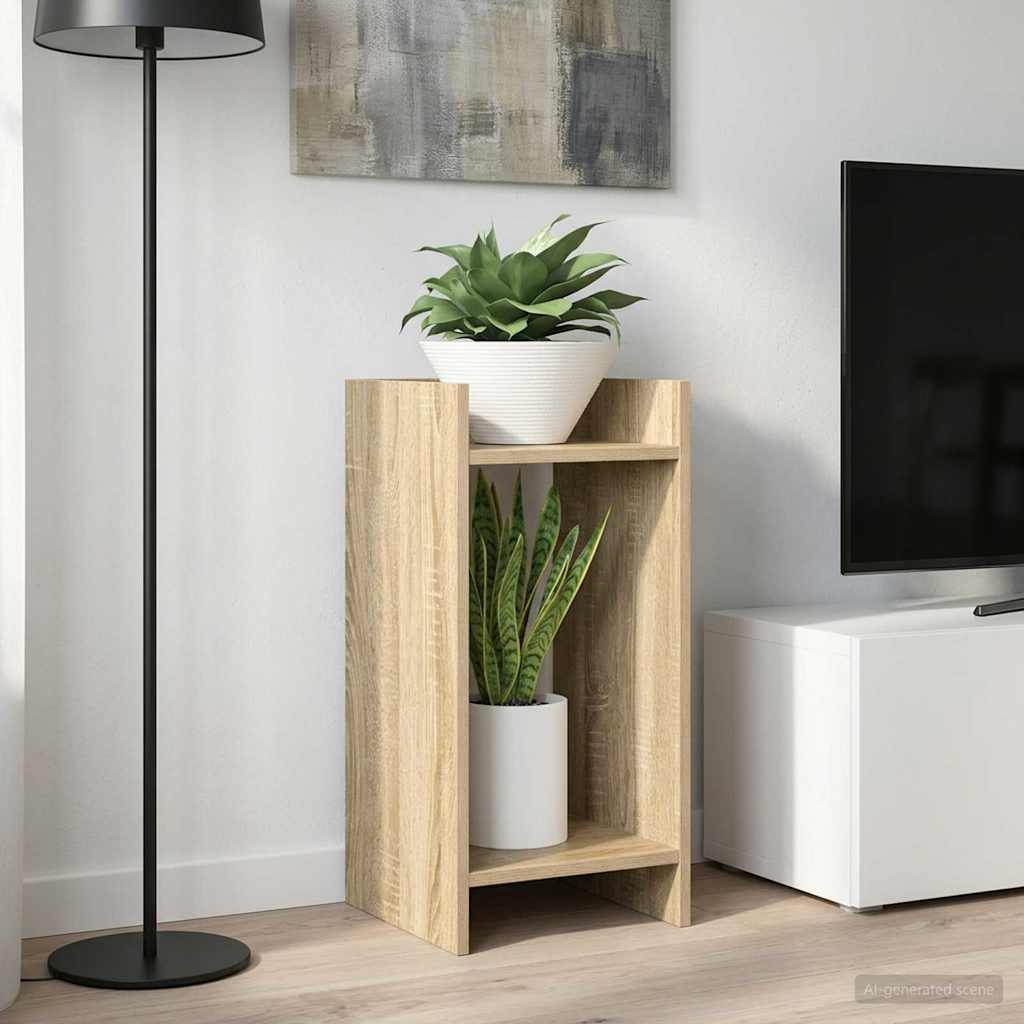 Supporto per piante Rovere Sonoma 30 x 30 x 60 cm