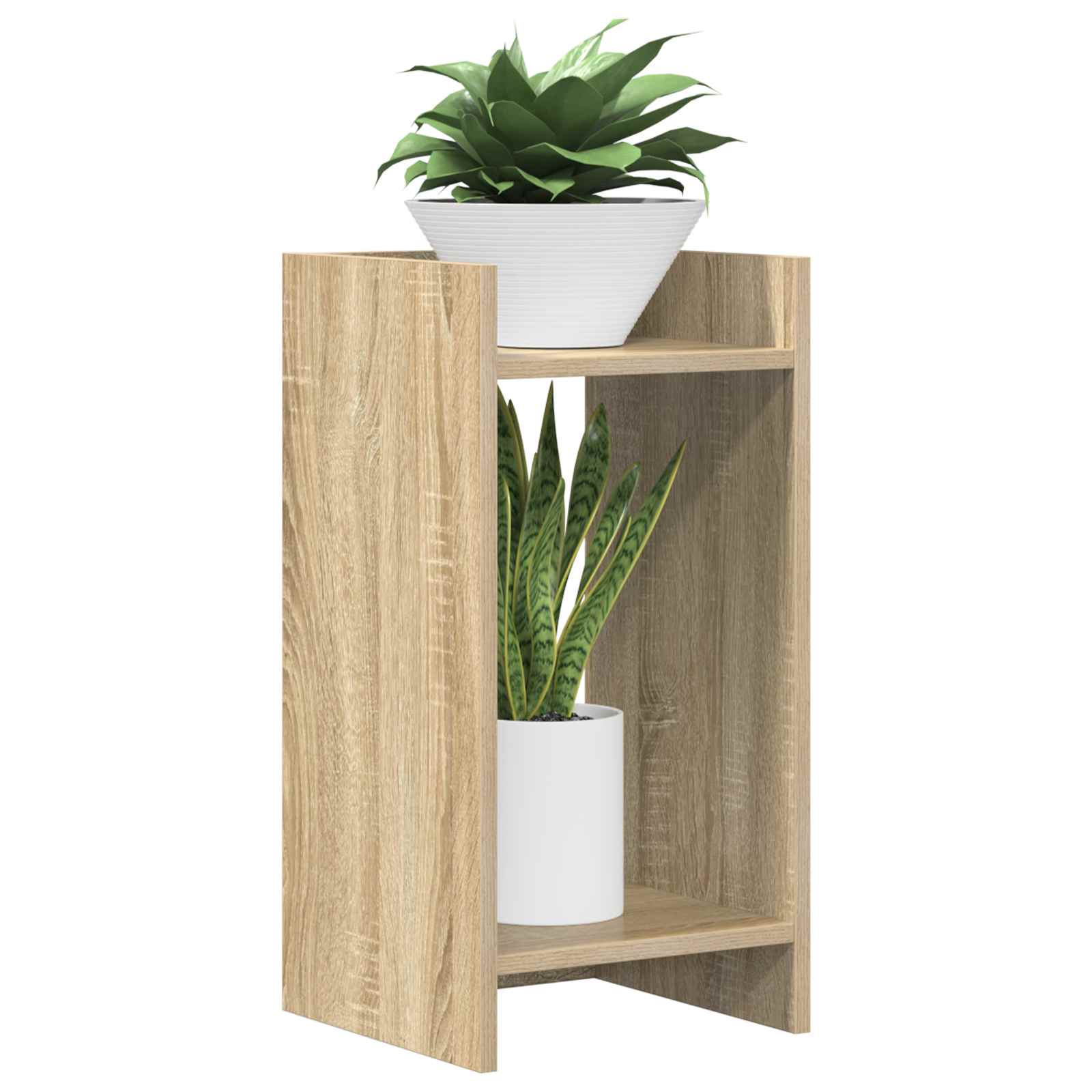 Supporto per piante Rovere Sonoma 30 x 30 x 60 cm
