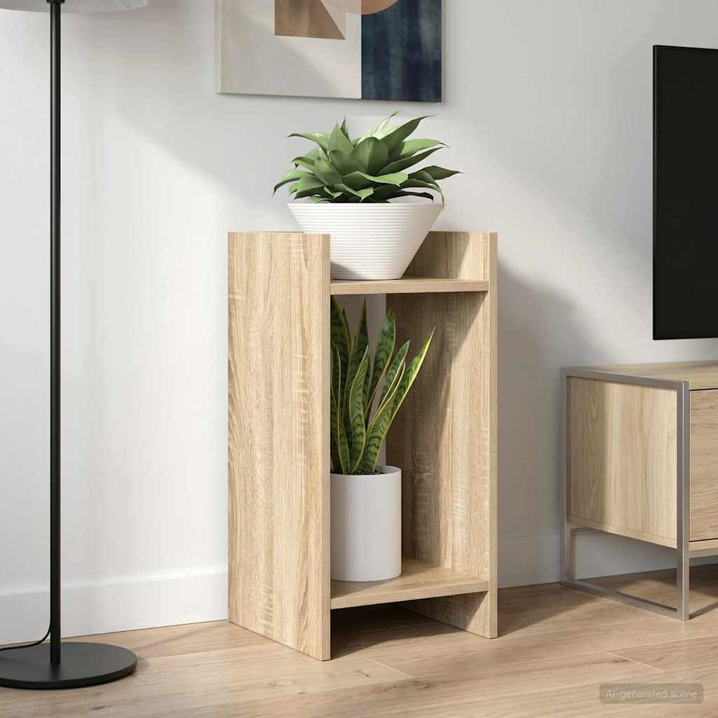 Supporto per piante 2 pz Rovere Sonoma 30 x 30 x 60 cm