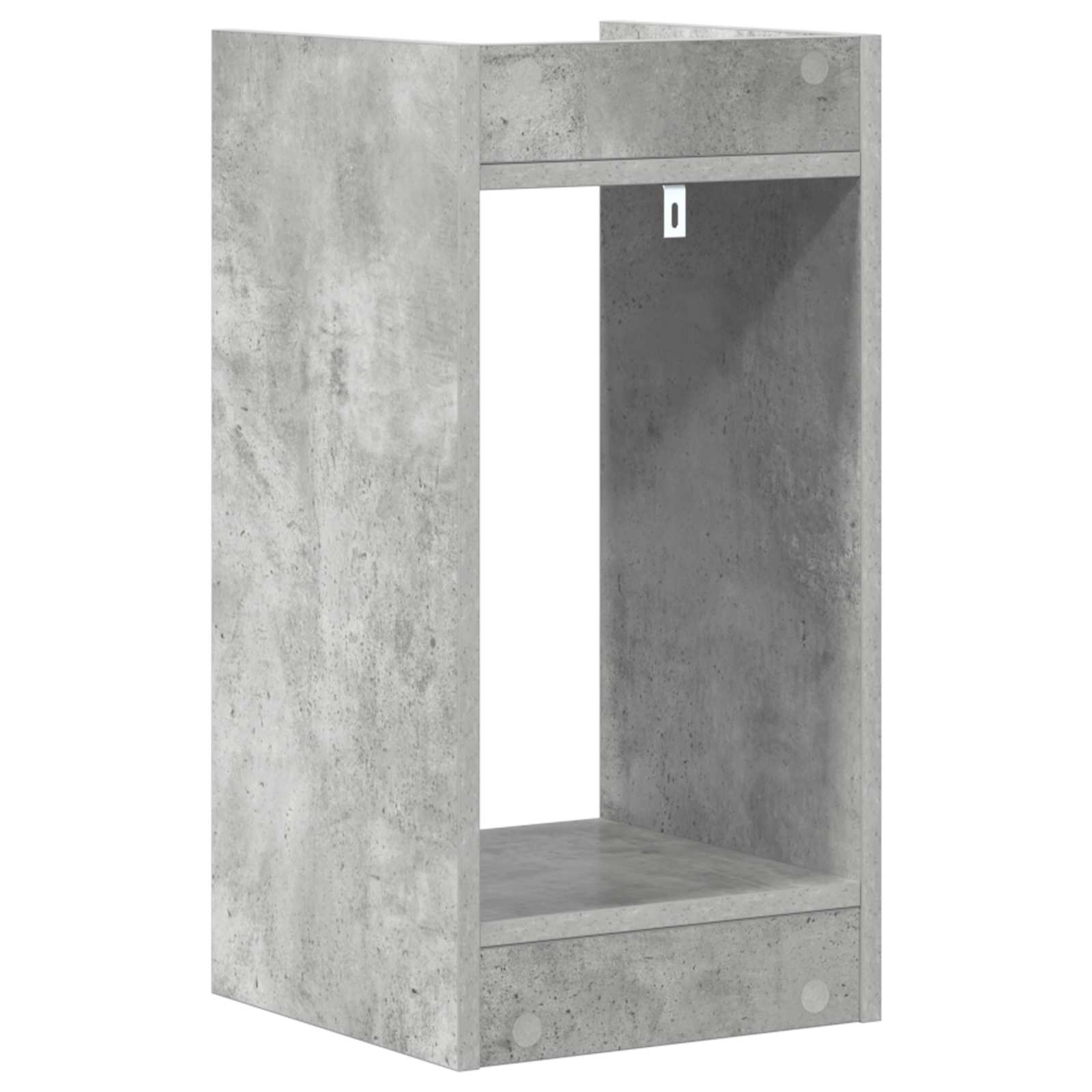 Supporto per piante 2 pz Grigio Cemento 30 x 30 x 60 cm