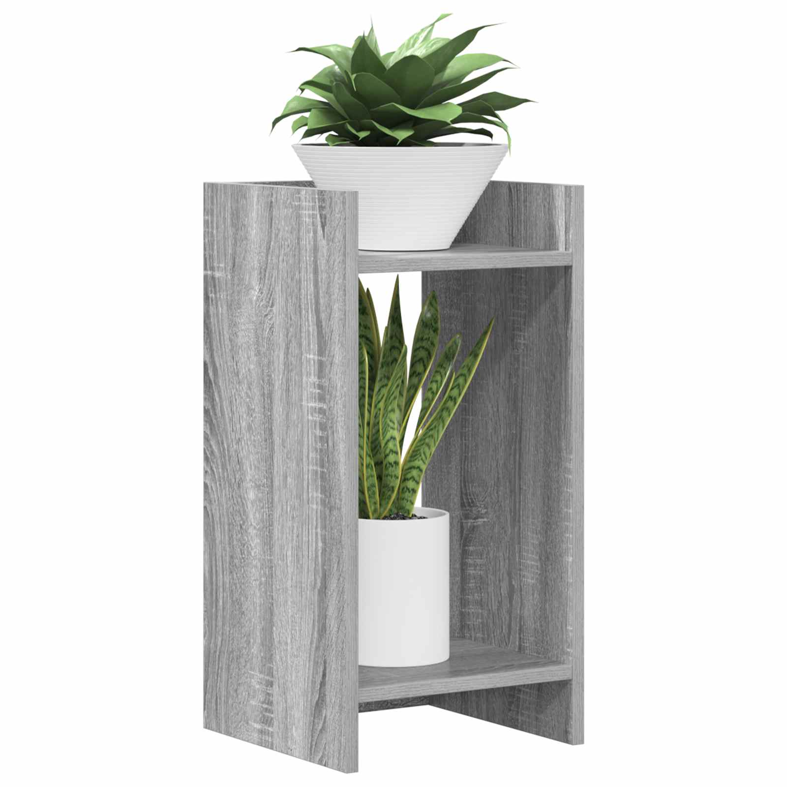 Supporto per piante Sonoma grigio 30 x 30 x 60 cm