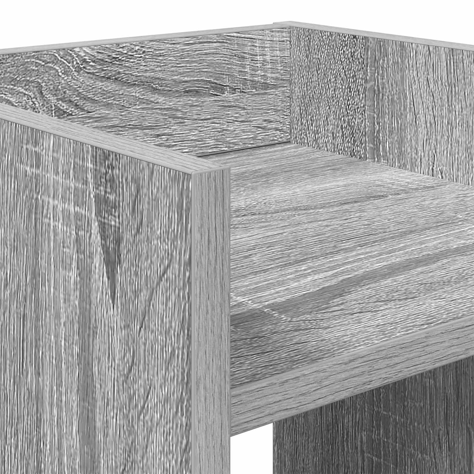 Supporto per piante Sonoma grigio 30 x 30 x 60 cm