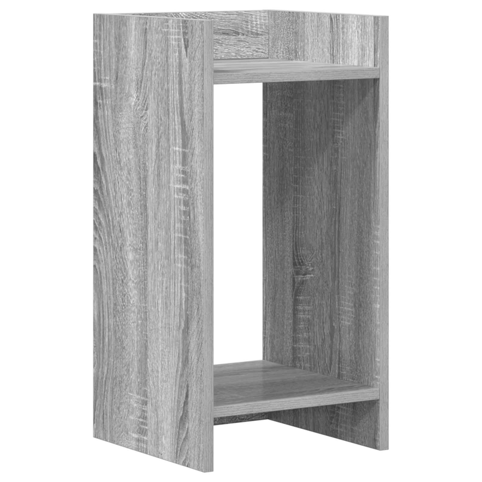 Supporto per piante 2 pz Sonoma grigio 30 x 30 x 60 cm