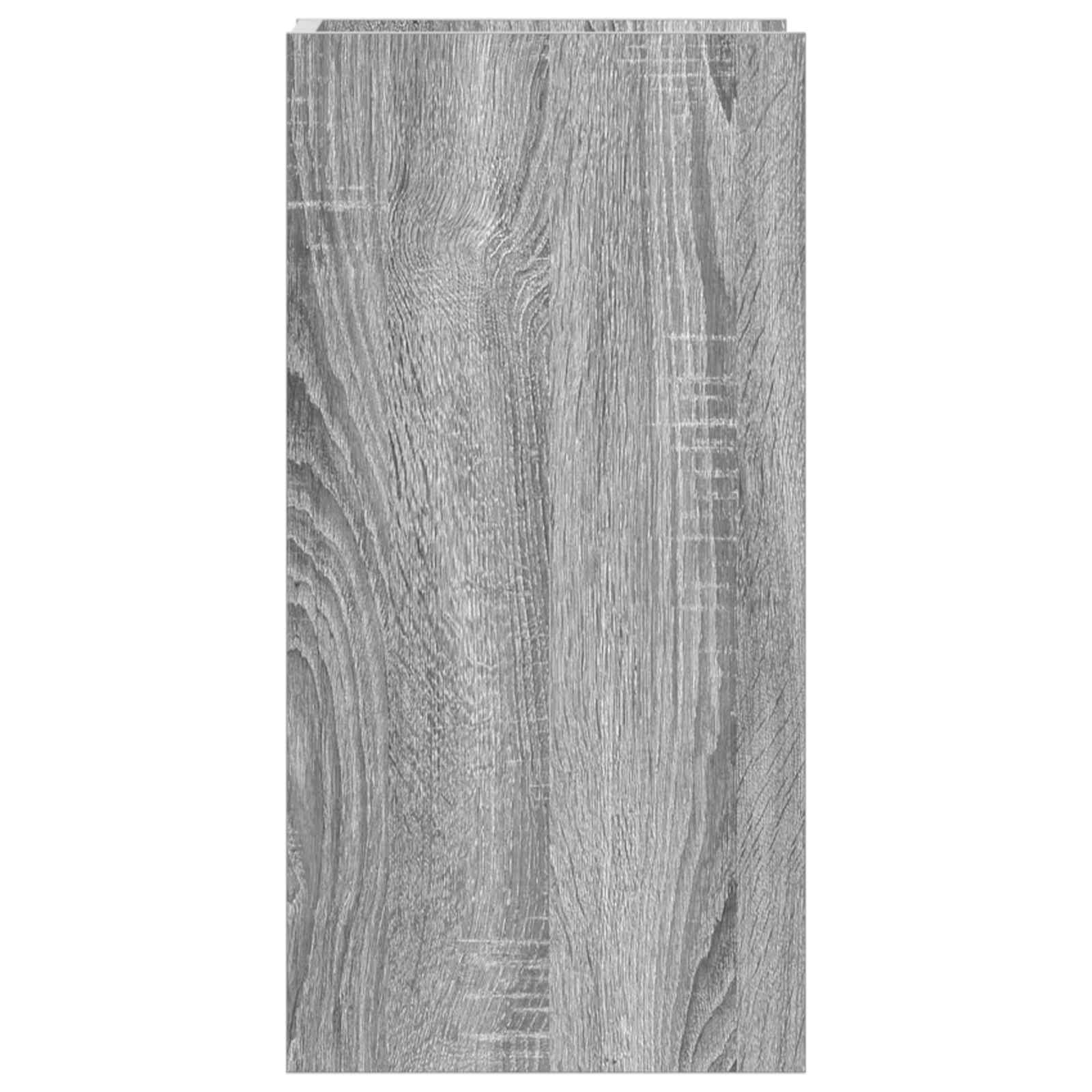 Supporto per piante 2 pz Sonoma grigio 30 x 30 x 60 cm