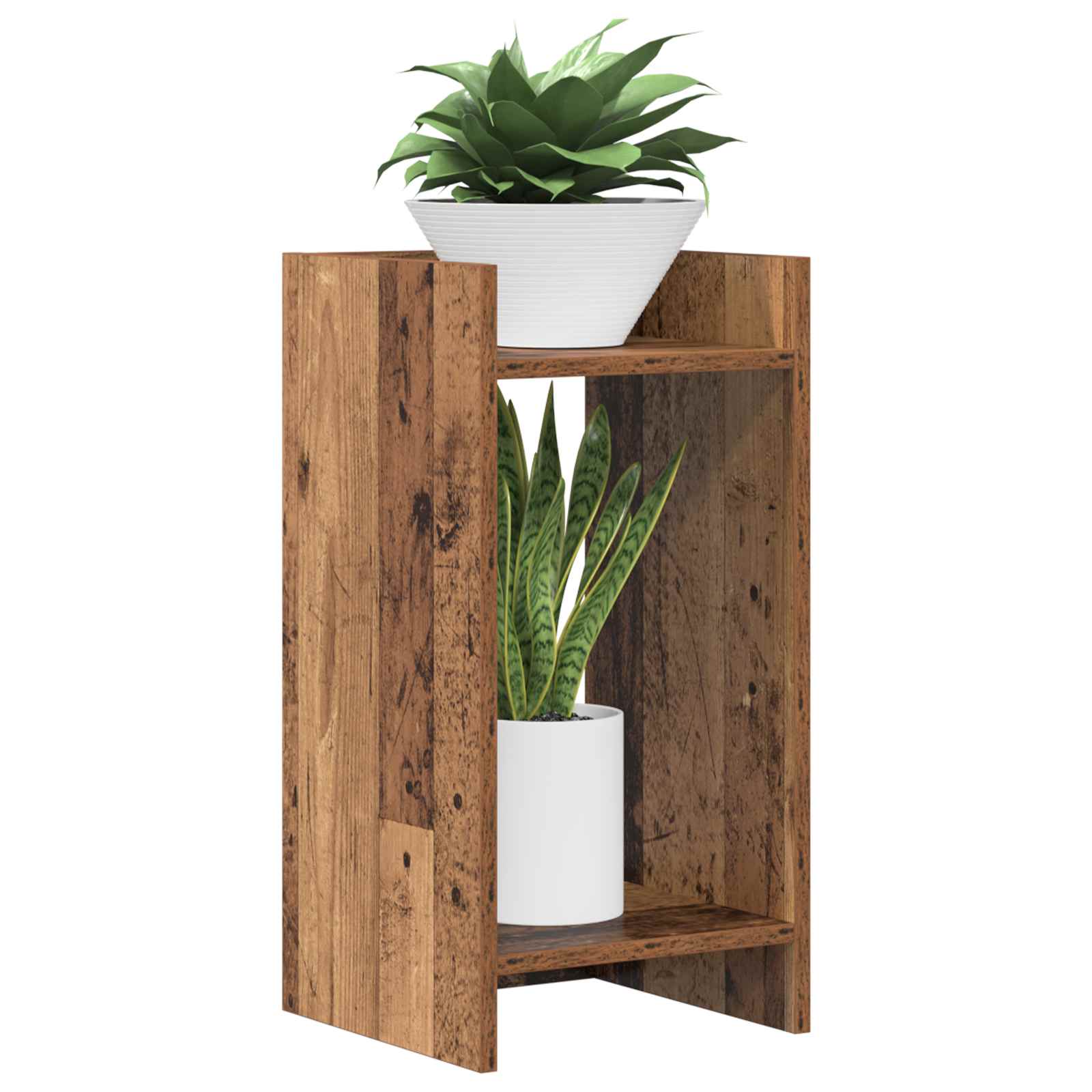 Supporto per piante Legno antico 30 x 30 x 60 cm