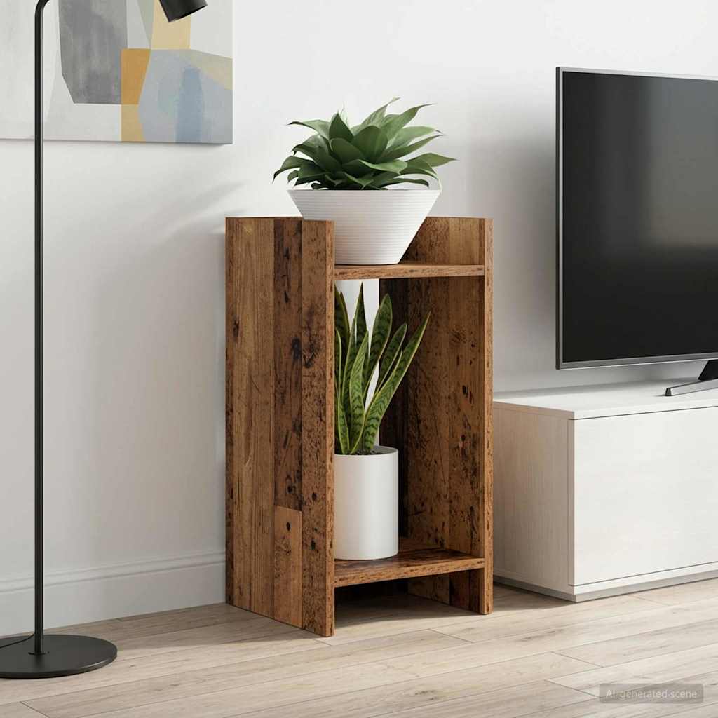 Supporto per piante Legno antico 30 x 30 x 60 cm