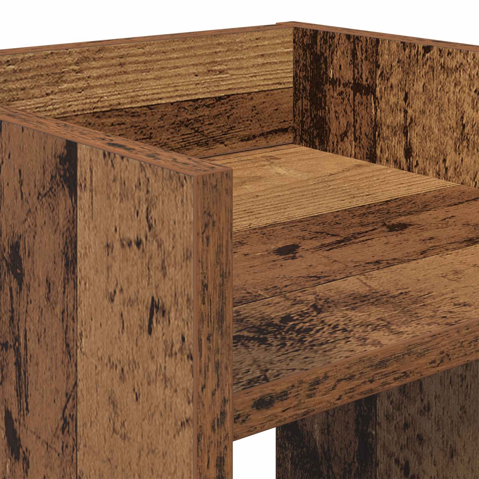 Supporto per piante Legno antico 30 x 30 x 60 cm